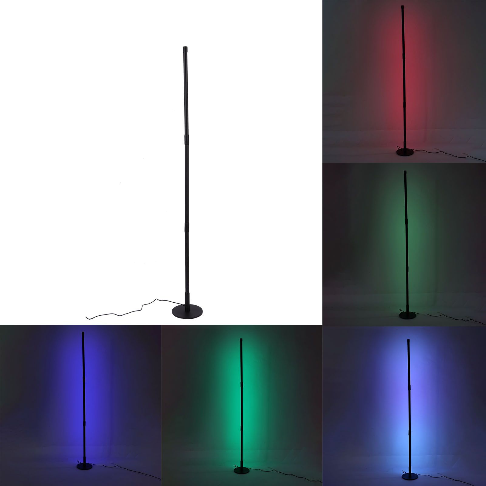 Floor Lamp Innovative Dynamic Remote Control Long Column Light for KTV Living view 9
