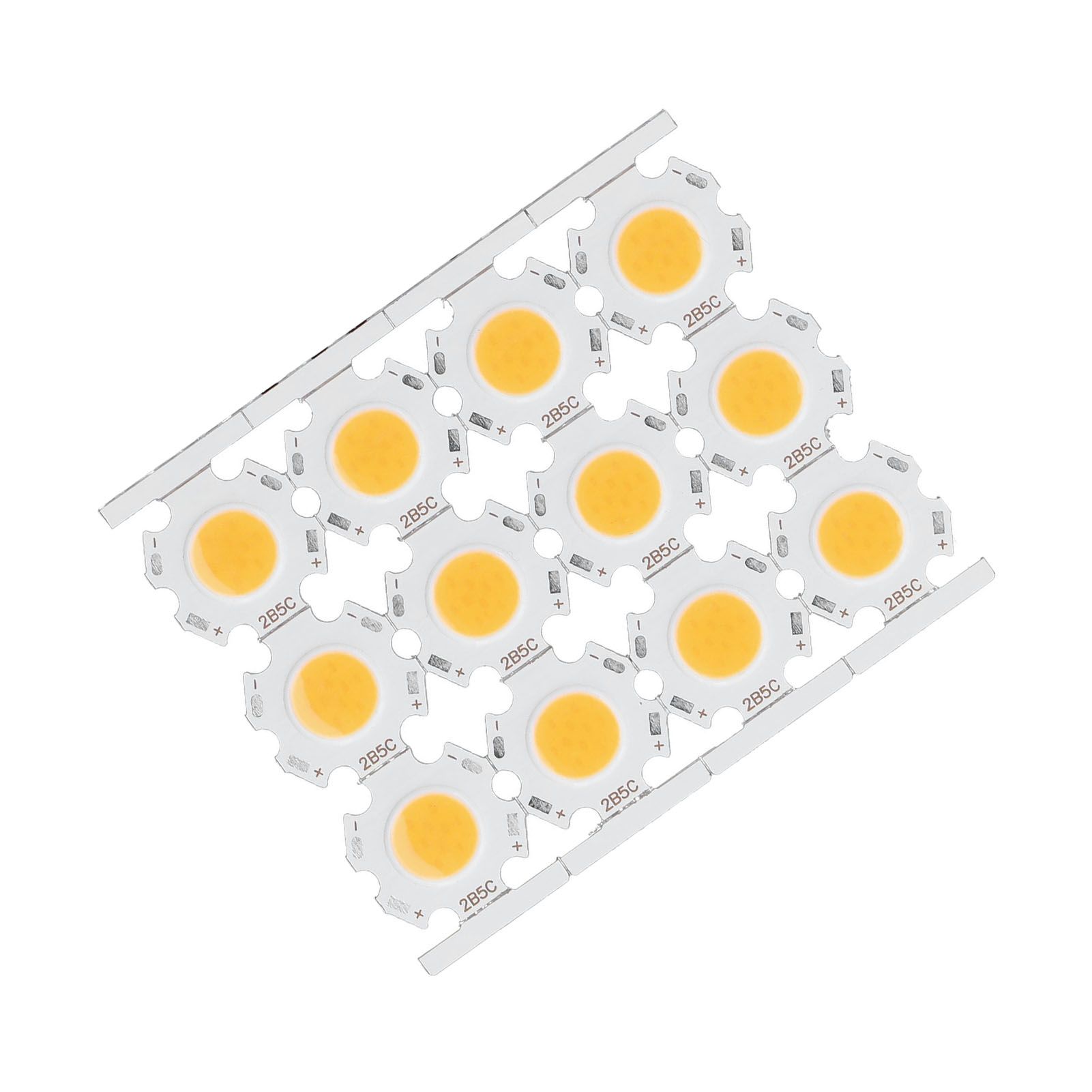12Pcs LED Chips COB Light Emitter Component 5W 15‑17V for DIY Spotlights view 3