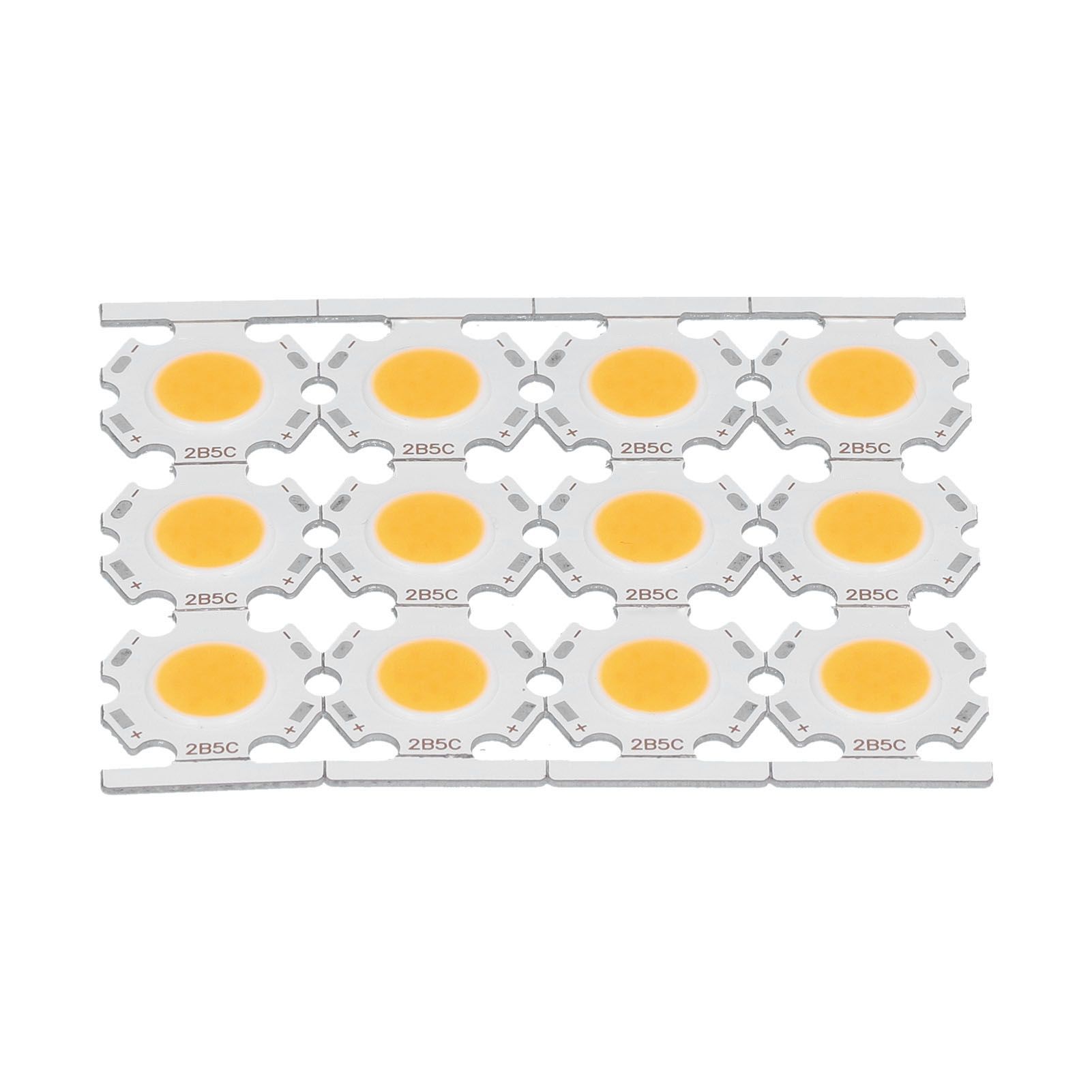 12Pcs LED Chips COB Light Emitter Component 5W 15‑17V for DIY Spotlights view 4