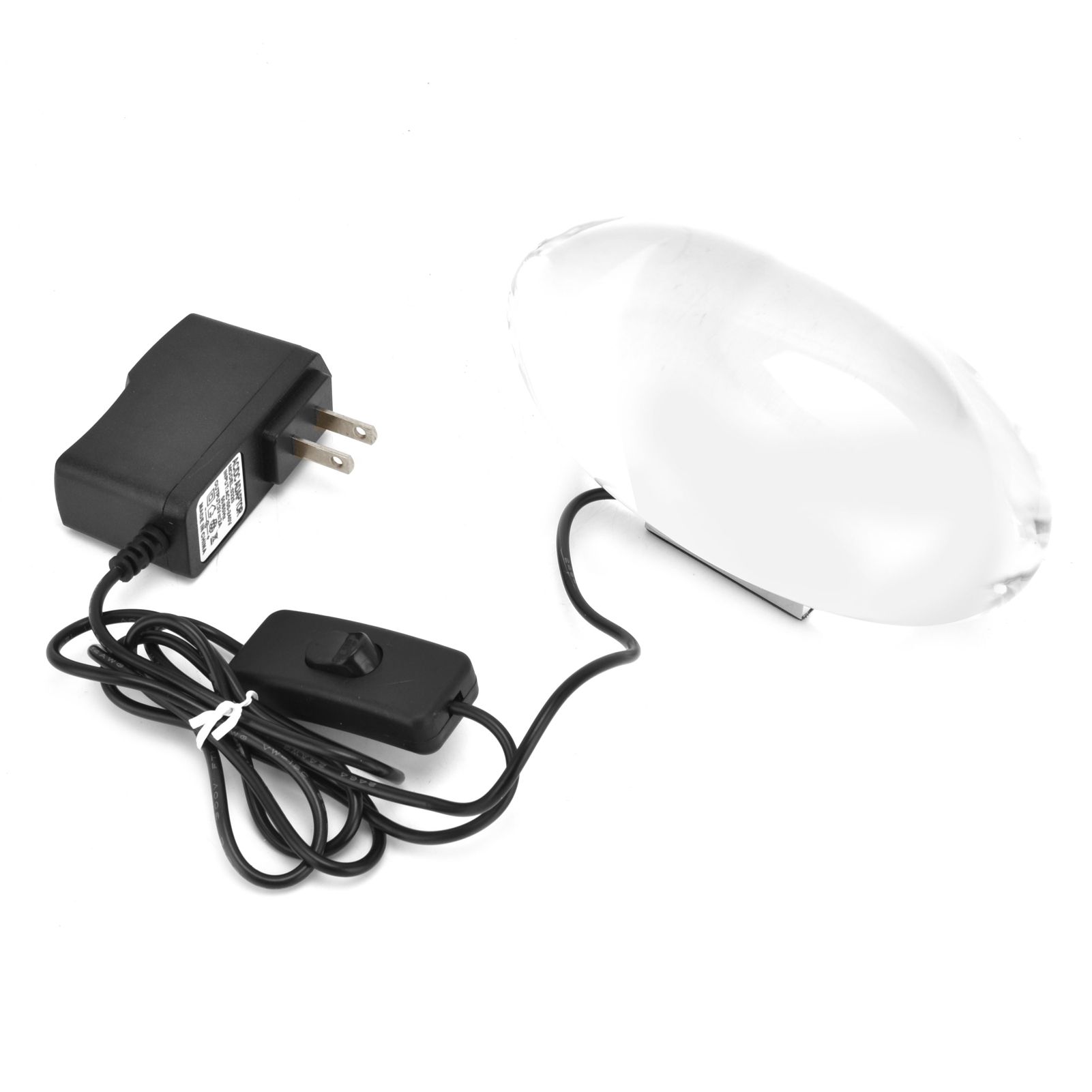 LED Crystal Table Lamp Projection Lamp for Bedroom Study Living Room Decor view 3