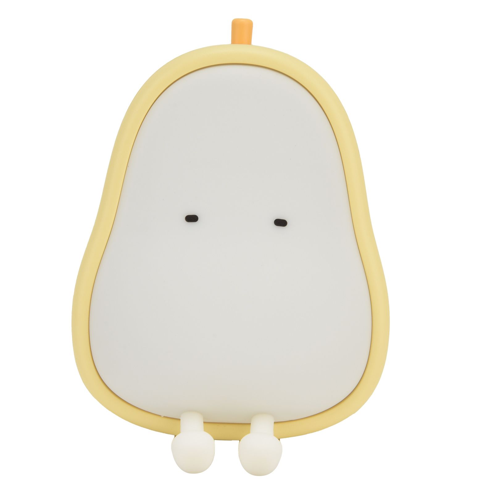 LED Night Light Cartoon Pear Shaped Nightlights Silicone Night Lamp Bedroom