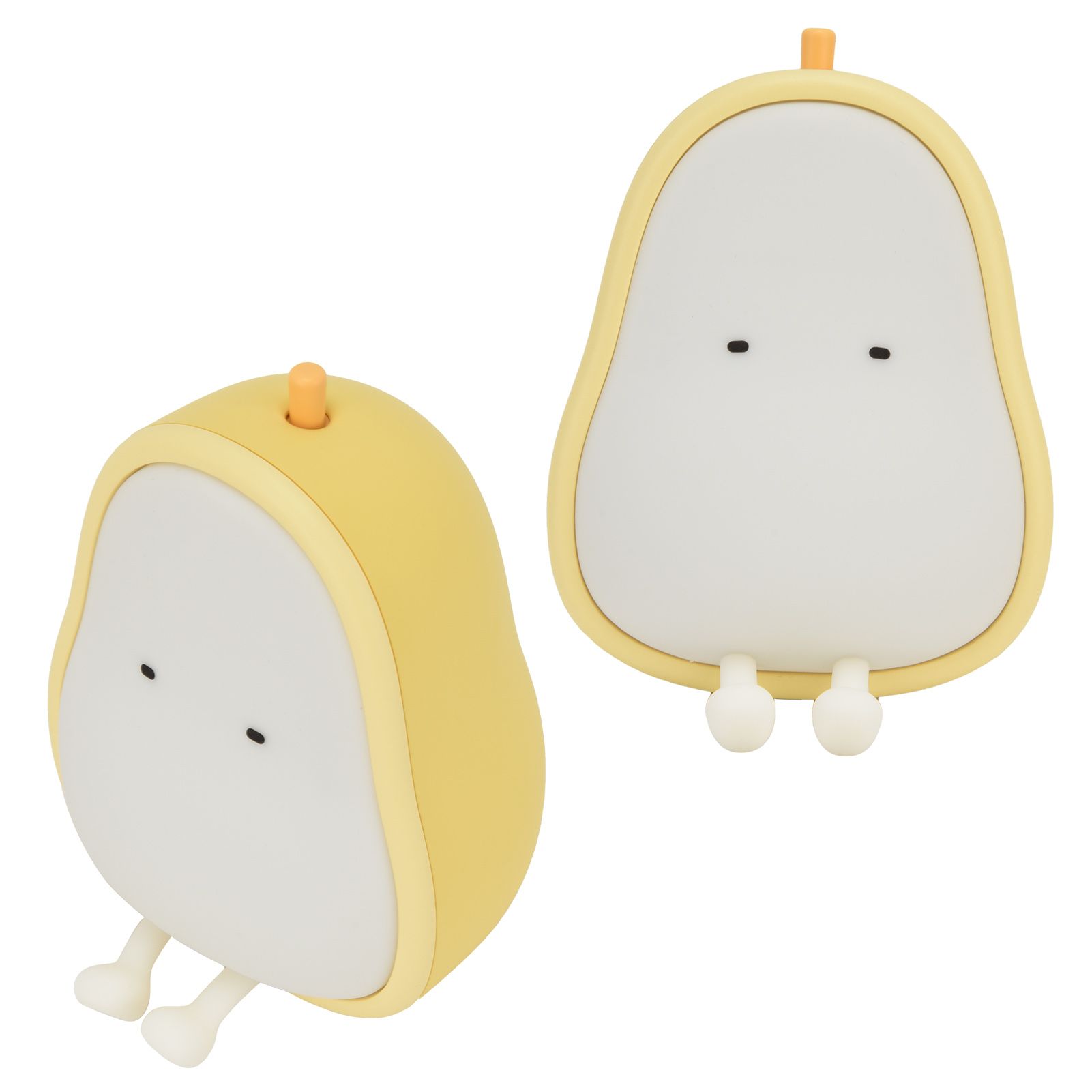 LED Night Light Cartoon Pear Shaped Nightlights Silicone Night Lamp Bedroom view 8