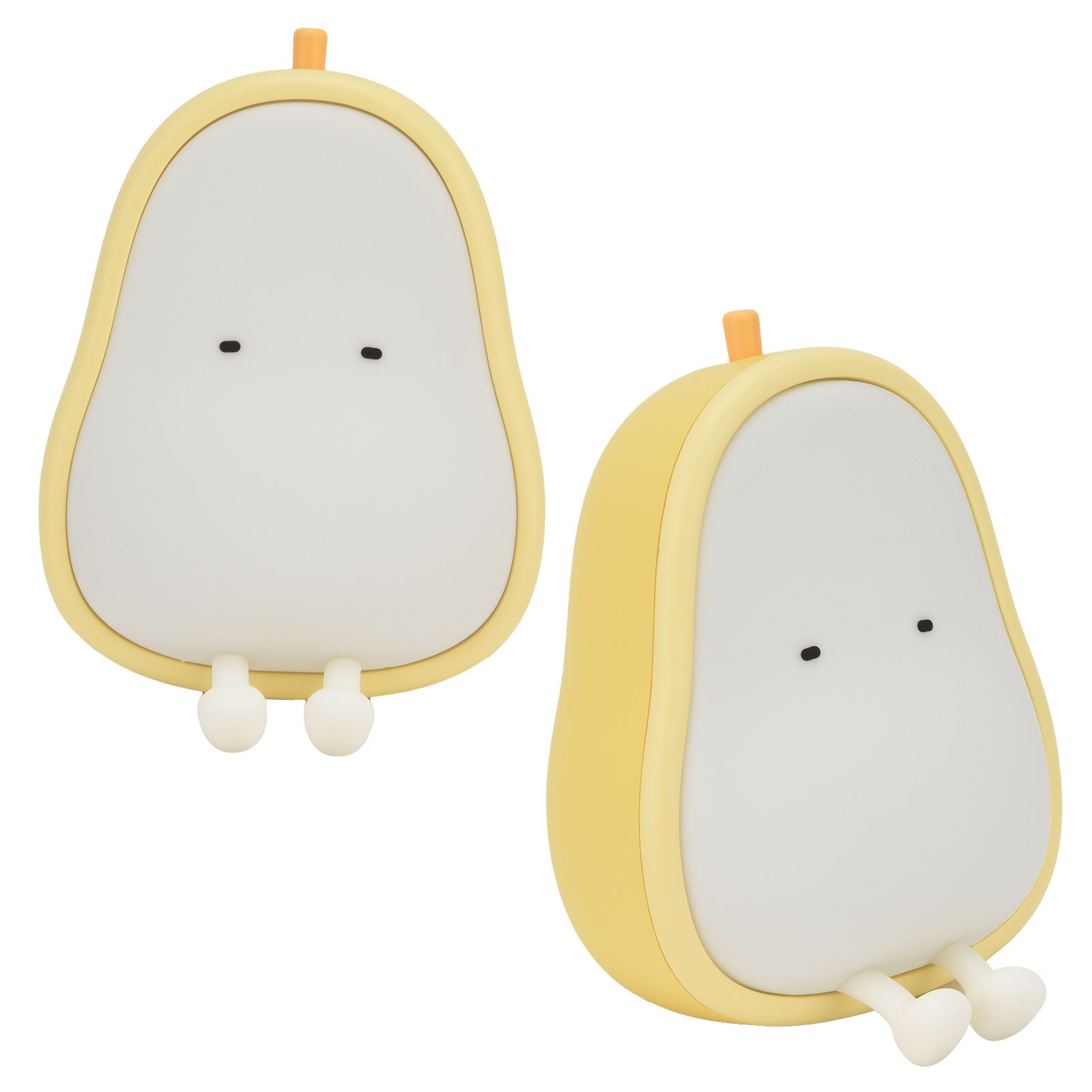 LED Night Light Cartoon Pear Shaped Nightlights Silicone Night Lamp Bedroom view 9