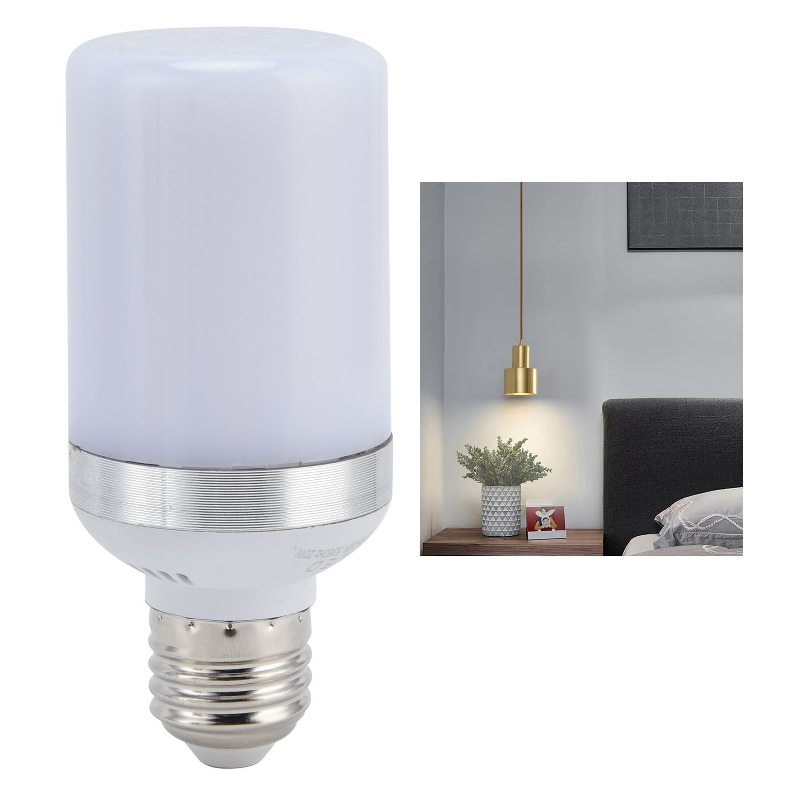 E27 LED Corn Bulb 20W 1800LM Milk White Light Bulb For Chandelier Table Lamp view 12