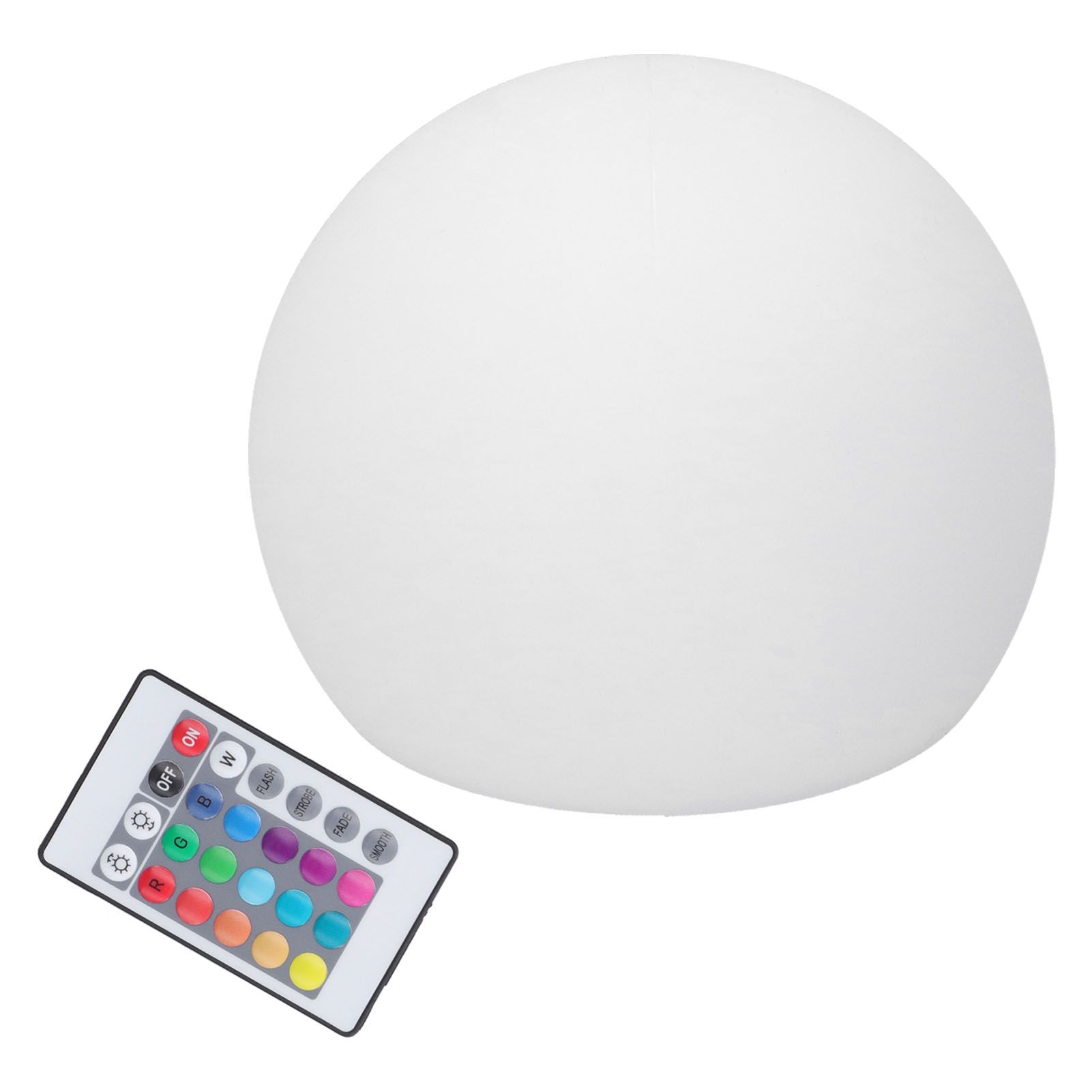 LED Ball Light Outdoor Waterproof RGBW Globe Lamp with 16 Color Dimmable 4 view 3