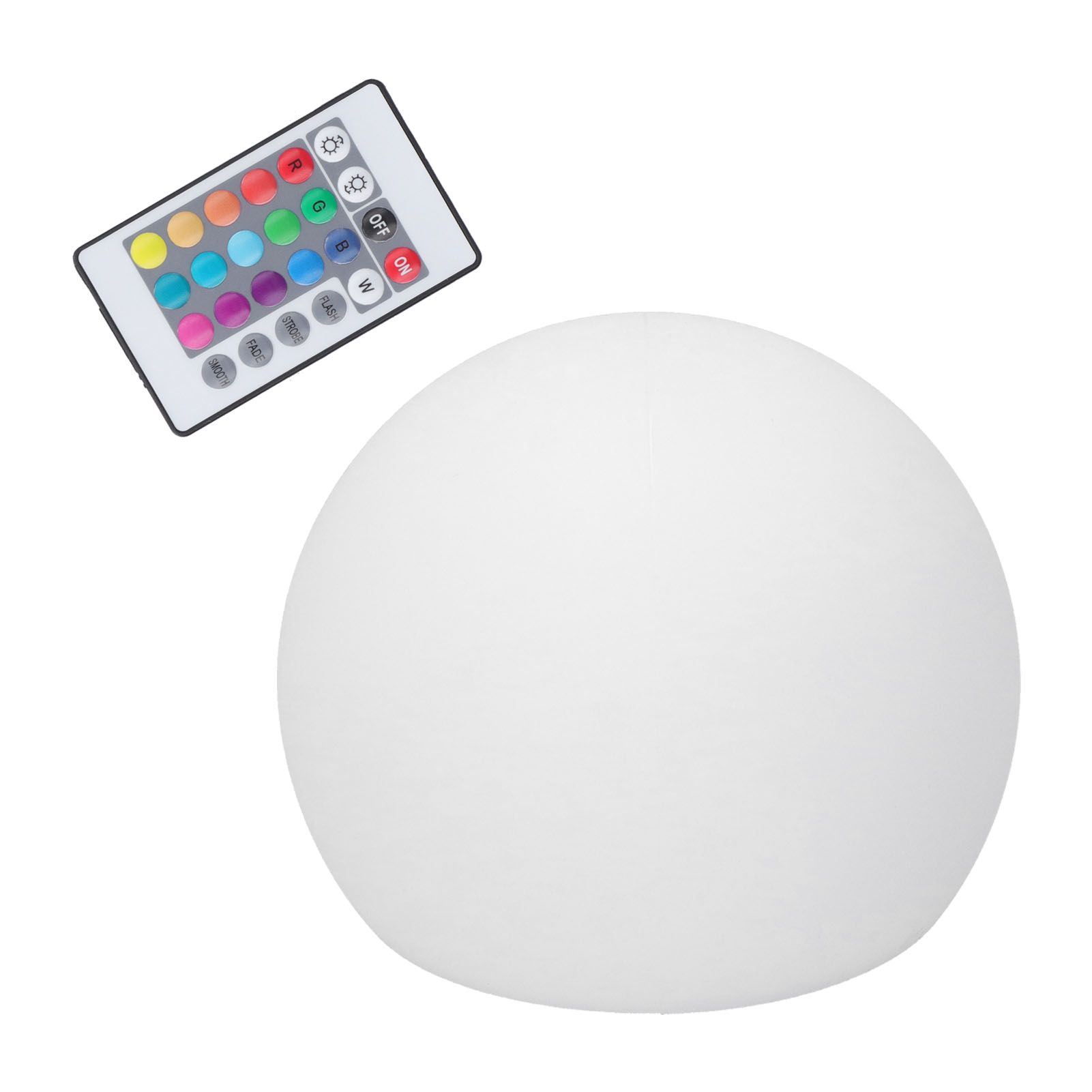LED Ball Light Outdoor Waterproof RGBW Globe Lamp with 16 Color Dimmable 4 view 5