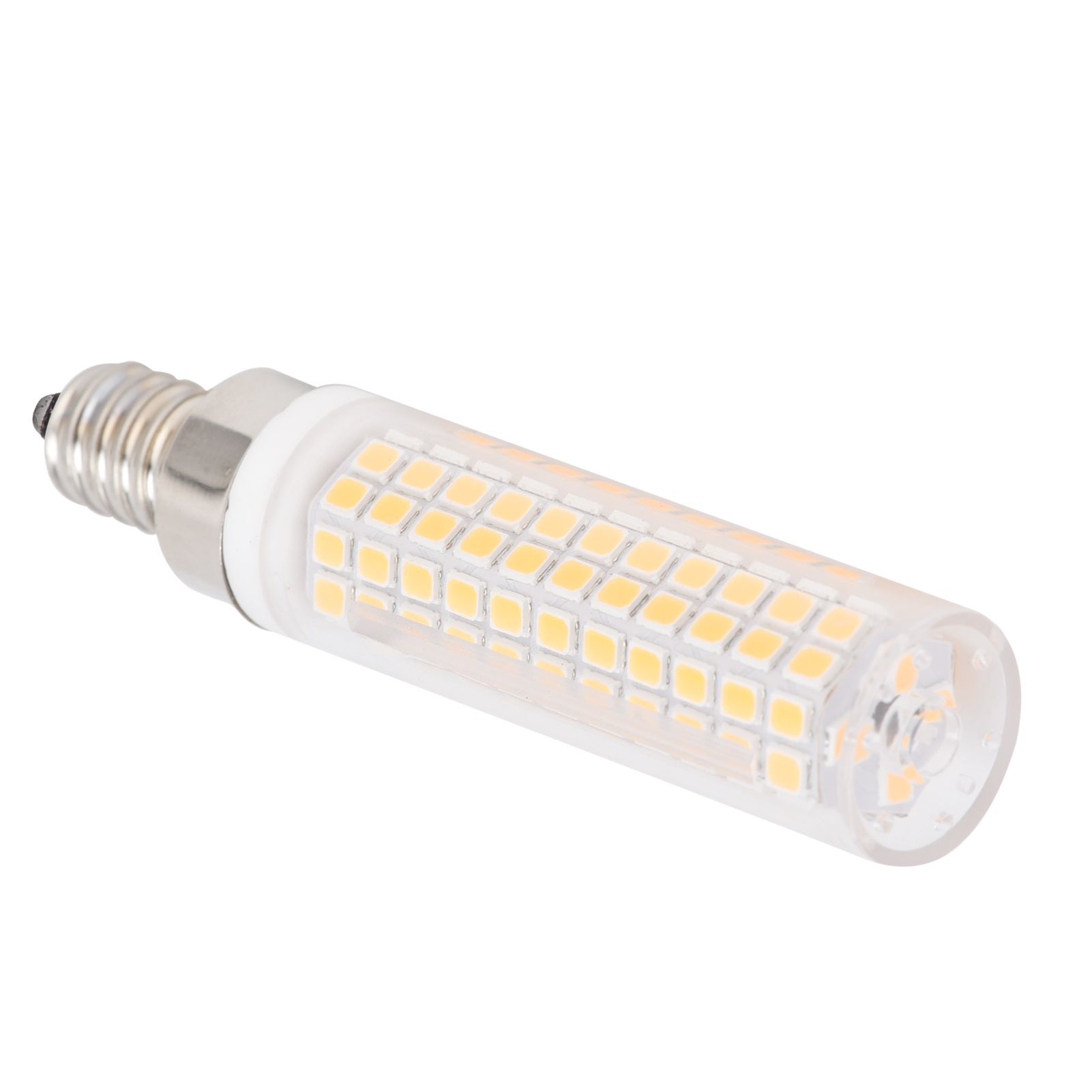 E12 Bulb LED Corn Lamp 1200LM 136LED Dimmable Bulb for Chandelier Ceiling view 7