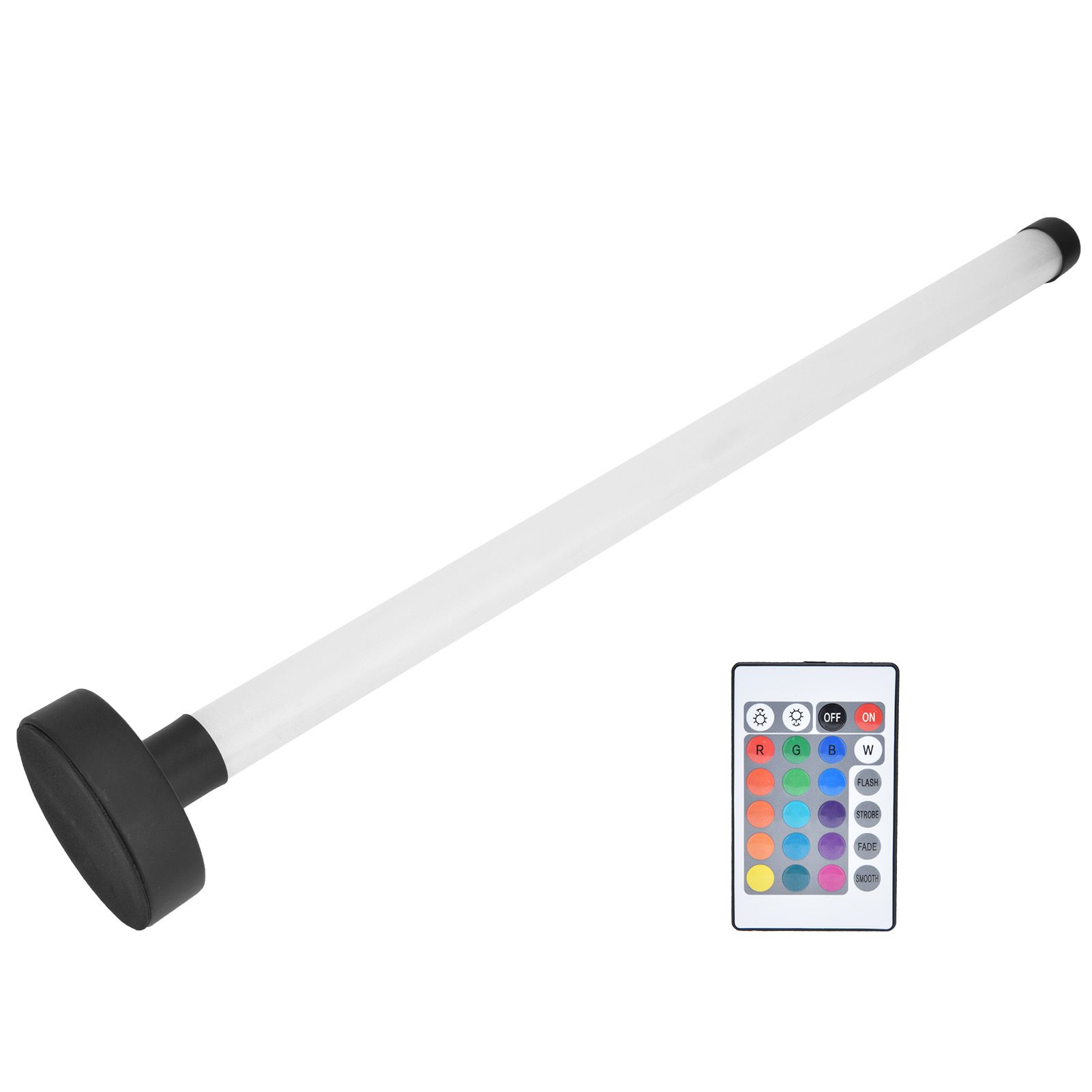 Floor Lamp RGB WIFI 16 Million Colors Modern 24‑Key Remote Control Vertical view 4