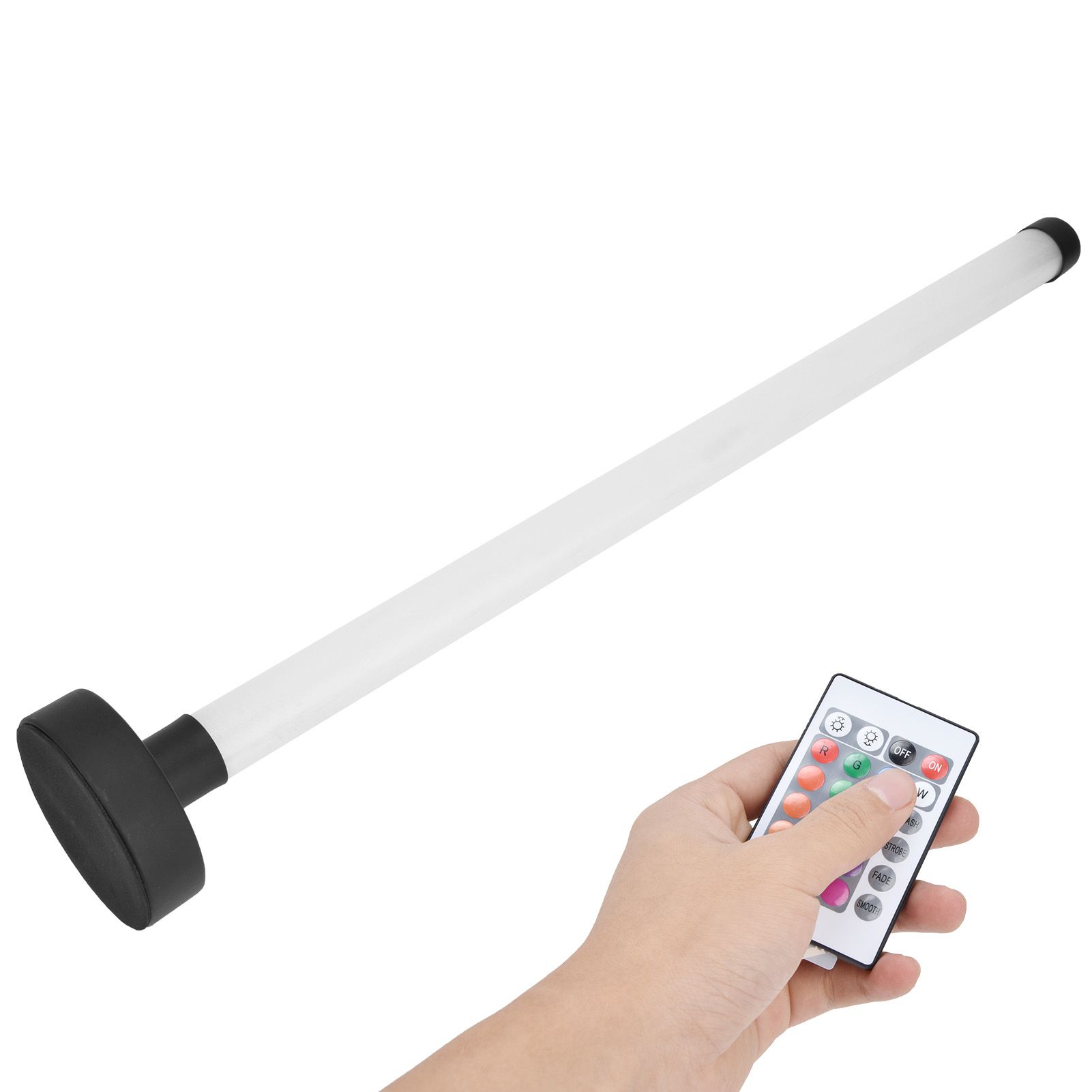 Floor Lamp RGB WIFI 16 Million Colors Modern 24‑Key Remote Control Vertical view 7