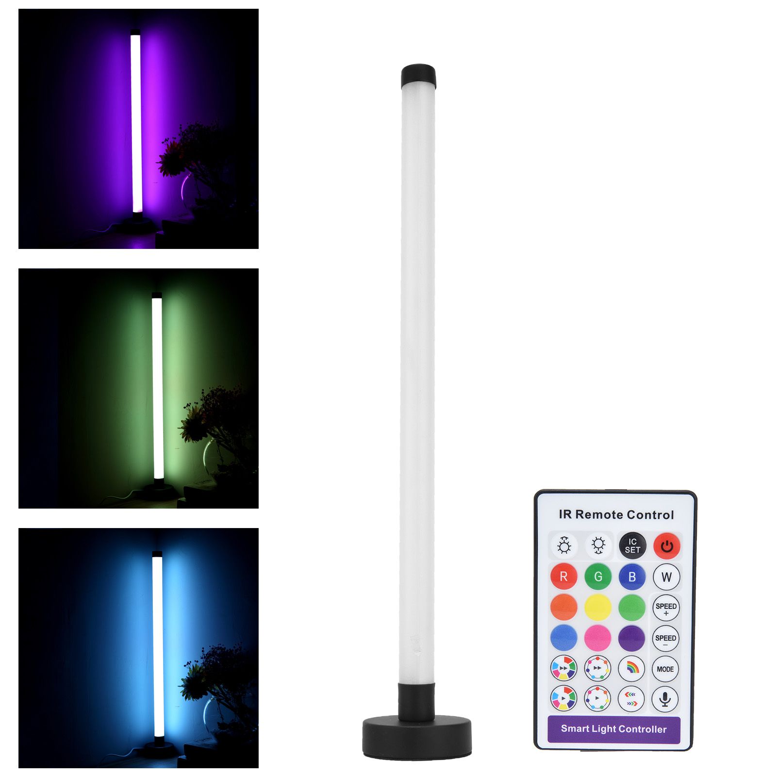 Floor Lamp WIFI APP RGBW 16 Million Colors Household Modern 24‑Key Vertical view 12