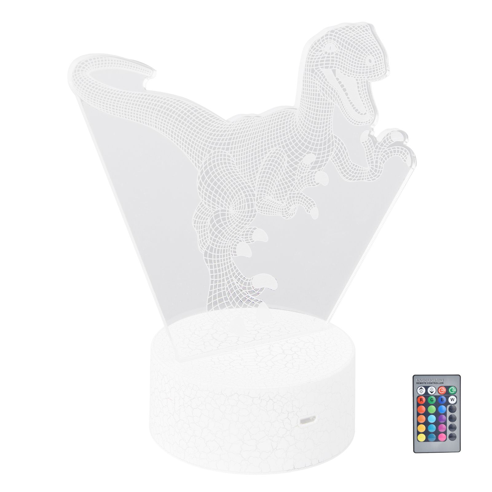Touch Night Light 16 Colors Dimmable Remote Control Cartoon Night Light view 6