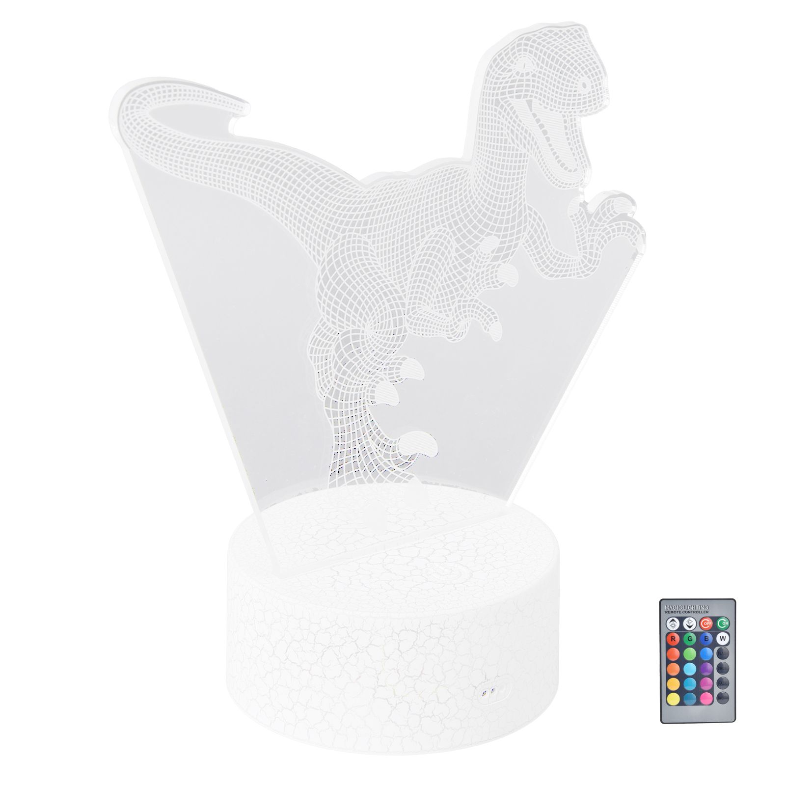 Touch Night Light 16 Colors Dimmable Remote Control Cartoon Night Light view 7