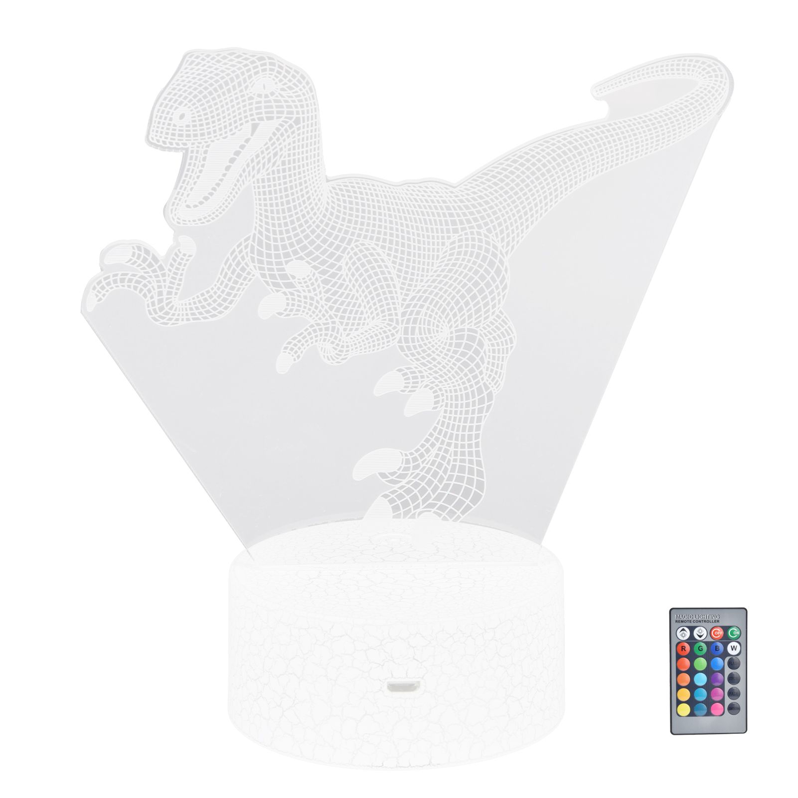 Touch Night Light 16 Colors Dimmable Remote Control Cartoon Night Light view 10