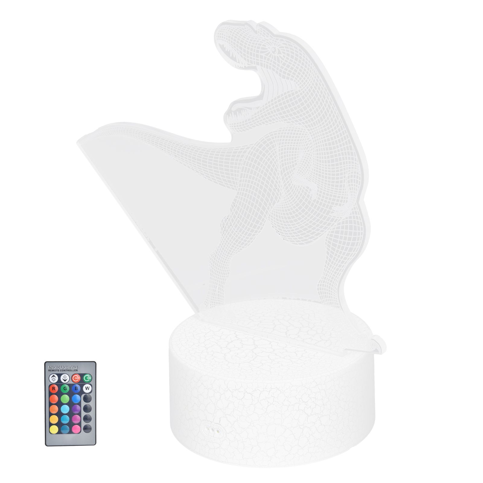 16 Colors Dimmable Lamp RGB 4 Modes Touch Night Light with Remote Control — image 1