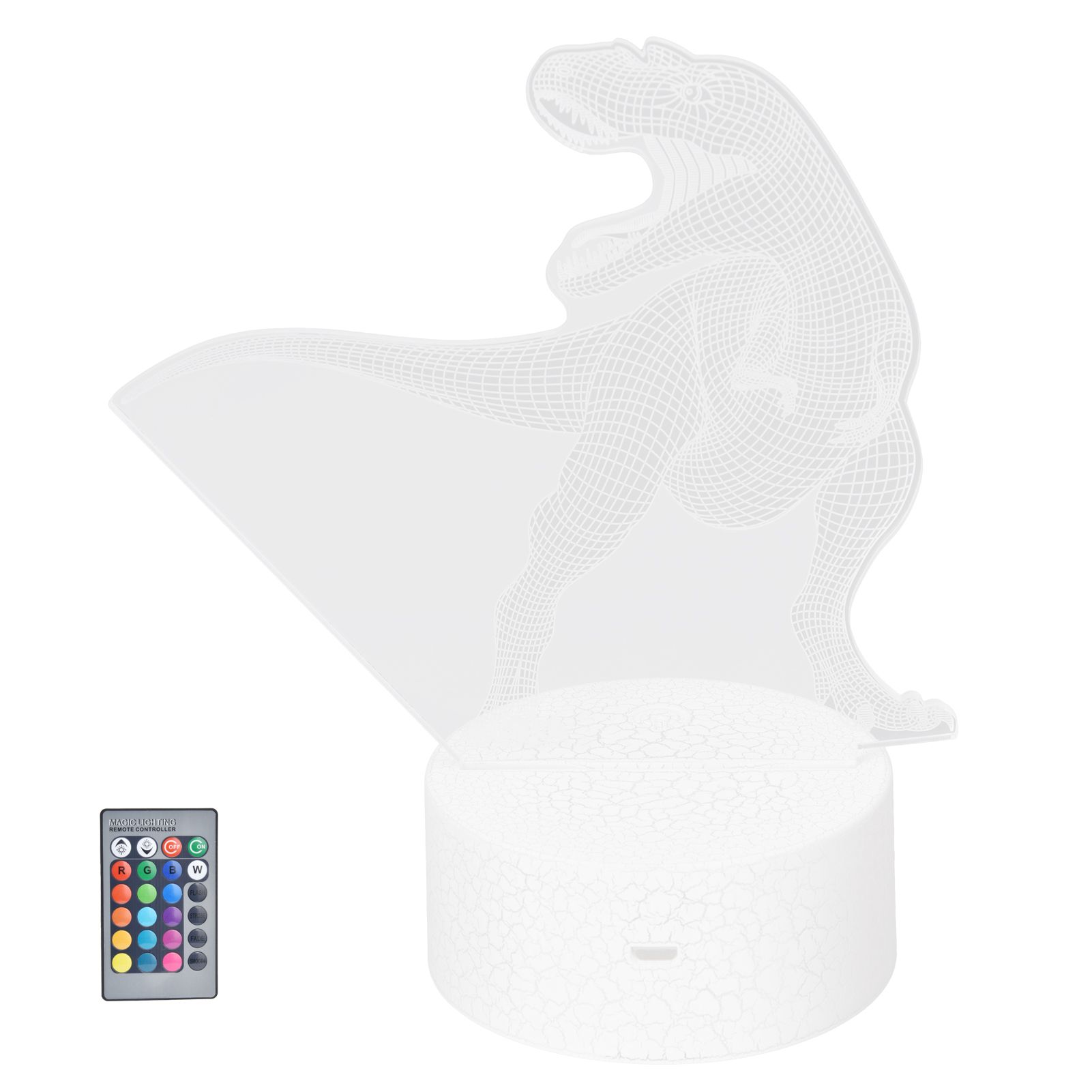 16 Colors Dimmable Lamp RGB 4 Modes Touch Night Light with Remote Control view 7