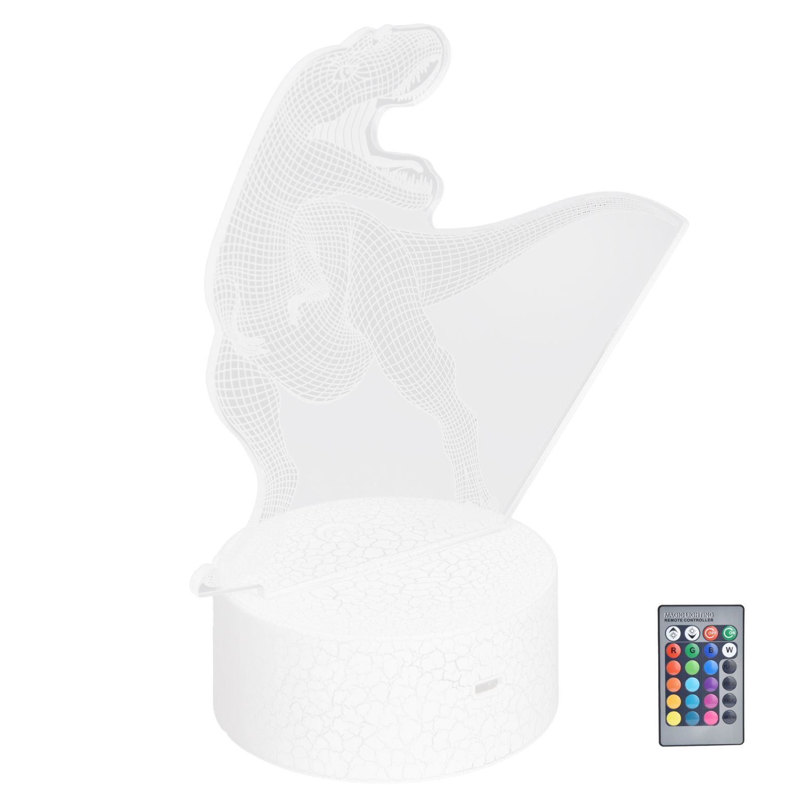 16 Colors Dimmable Lamp RGB 4 Modes Touch Night Light with Remote Control view 9