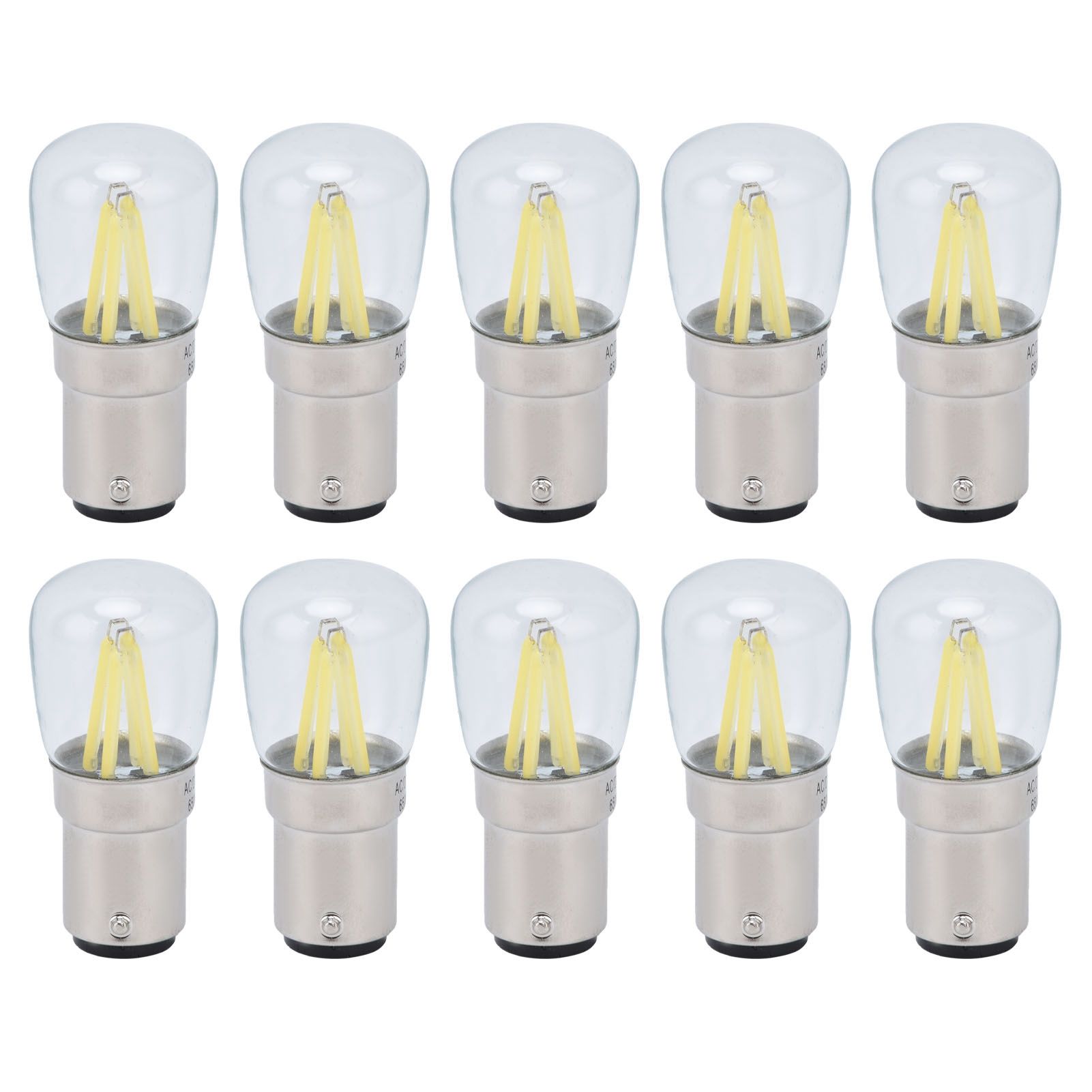 10Pcs 2W B15D Bulb 6500K Light Bulbs for Chandelier Wall Lamps Table Lamps view 2
