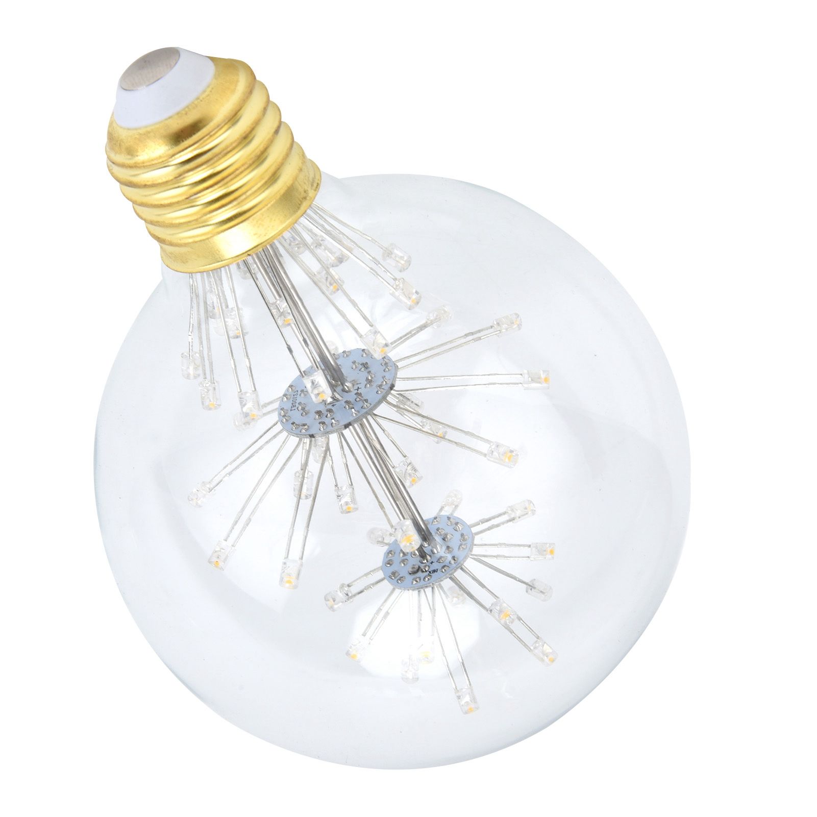 Antique LED Light Bulb 3W G95 E27 Globe Round Bulb for Festive Decoration Warm view 5