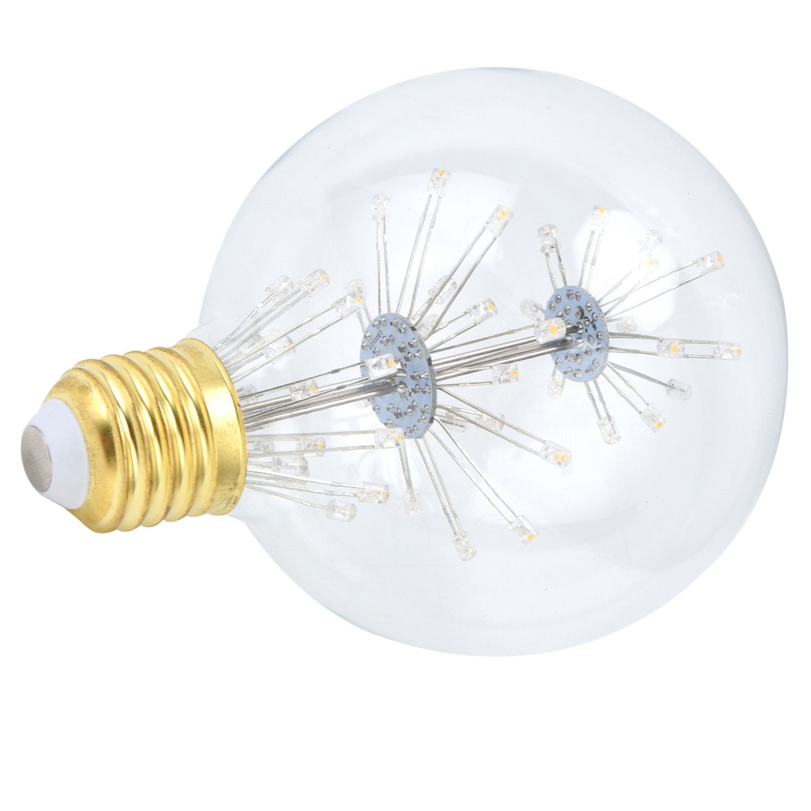 Antique LED Light Bulb 3W G95 E27 Globe Round Bulb for Festive Decoration Warm view 6