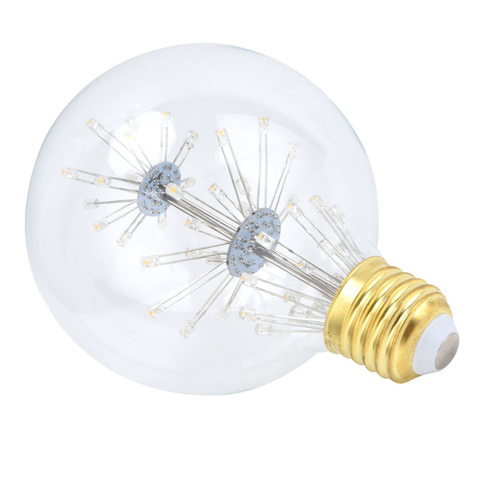 Antique LED Light Bulb 3W G95 E27 Globe Round Bulb for Festive Decoration Warm view 7