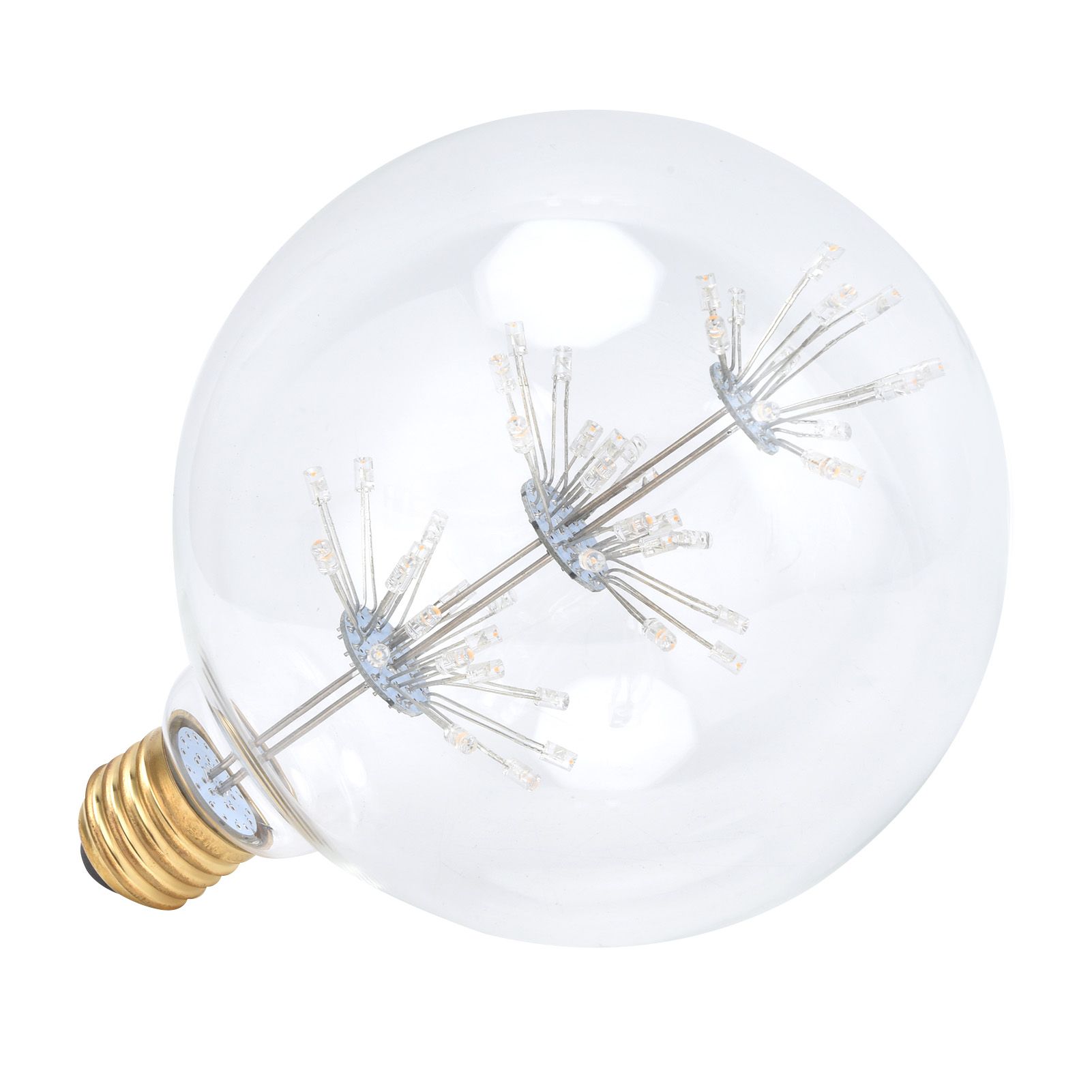 Antique Glass Light Bulb 3W G125 E27 Vintage Bulb for Holiday Party Festival view 10
