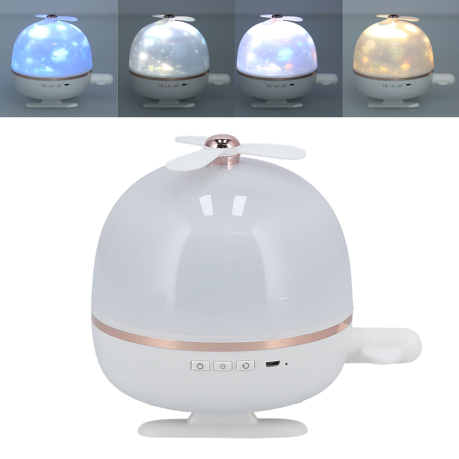 3 Dimensional Rotatable Light LED Babysbreath Pattern Remote Control USB view 10