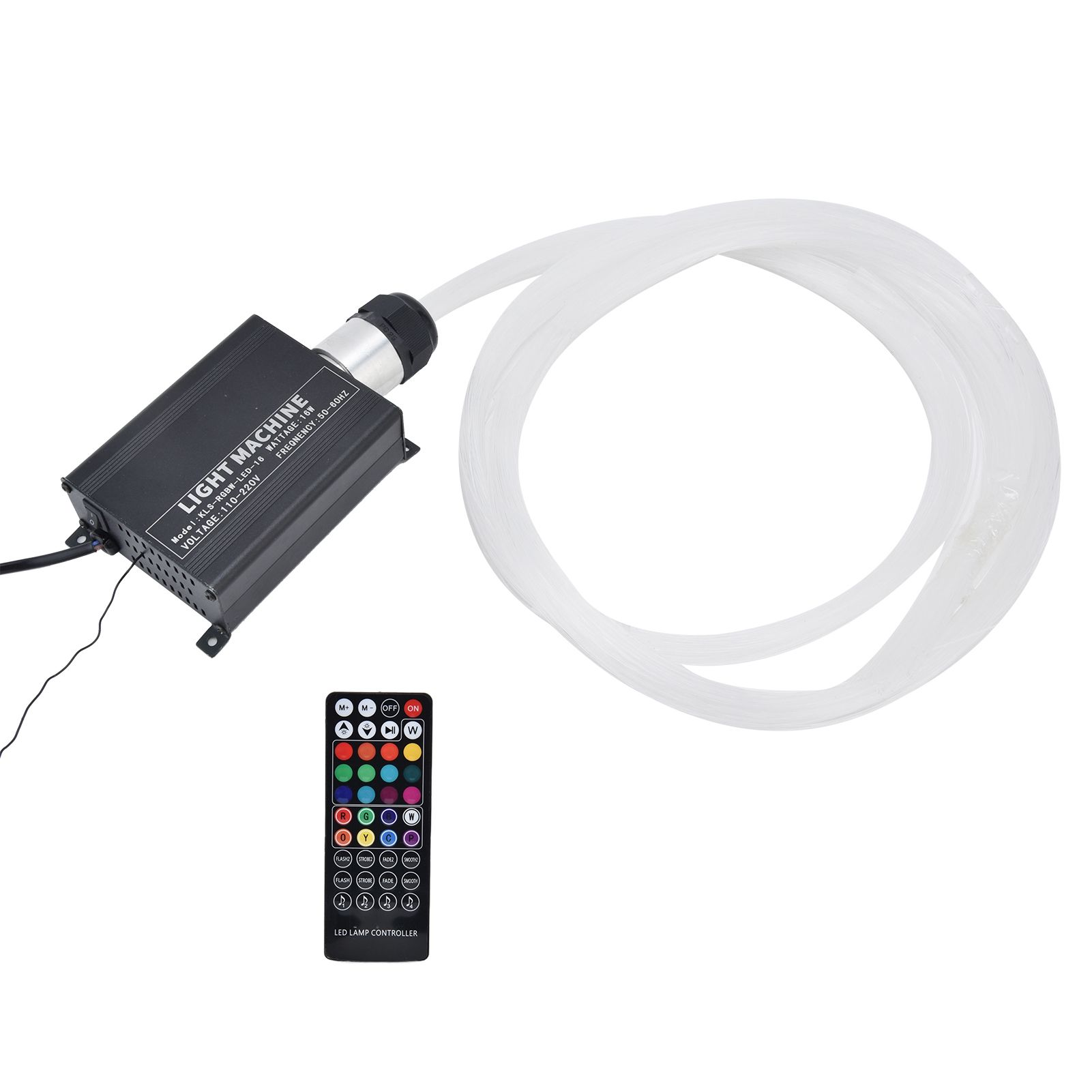 RGBW Fiber Optic Light with 40 Key Remote Control Star Ceiling Lamp Kit for view 3
