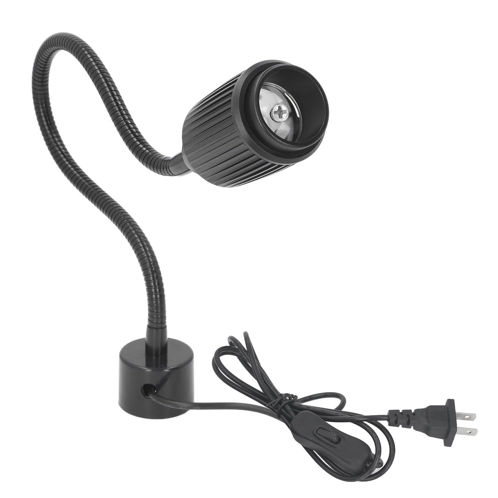 LED Machine Work Light with Flexible Gooseneck and Magnetic Base 6500K White view 3