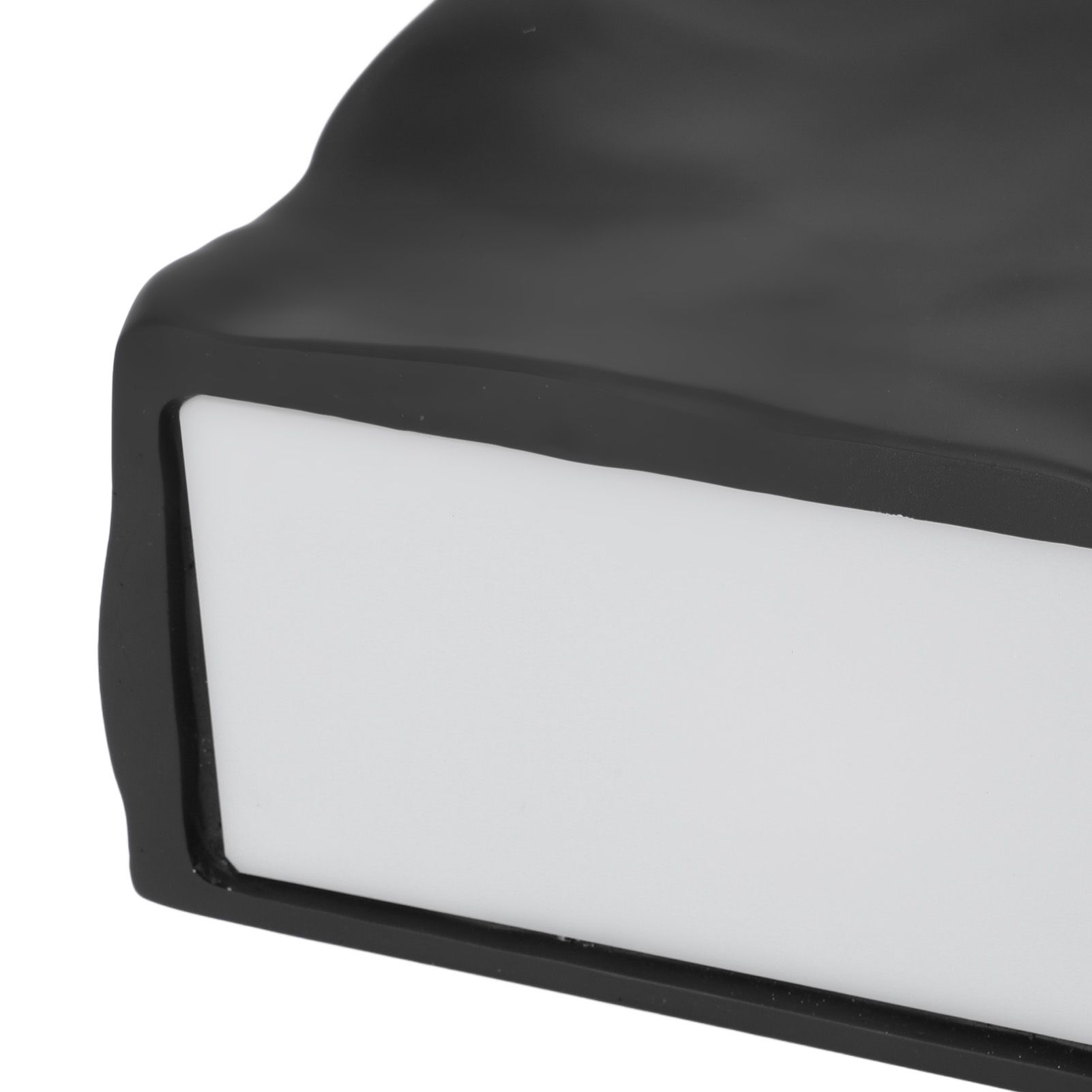 Wall Sconce Modern Mini Resin Plaster Warm Light Hardwired Minimalist Square view 2
