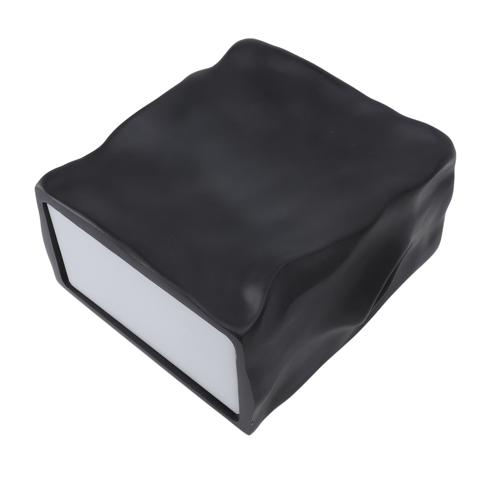 Wall Sconce Modern Mini Resin Plaster Warm Light Hardwired Minimalist Square view 6