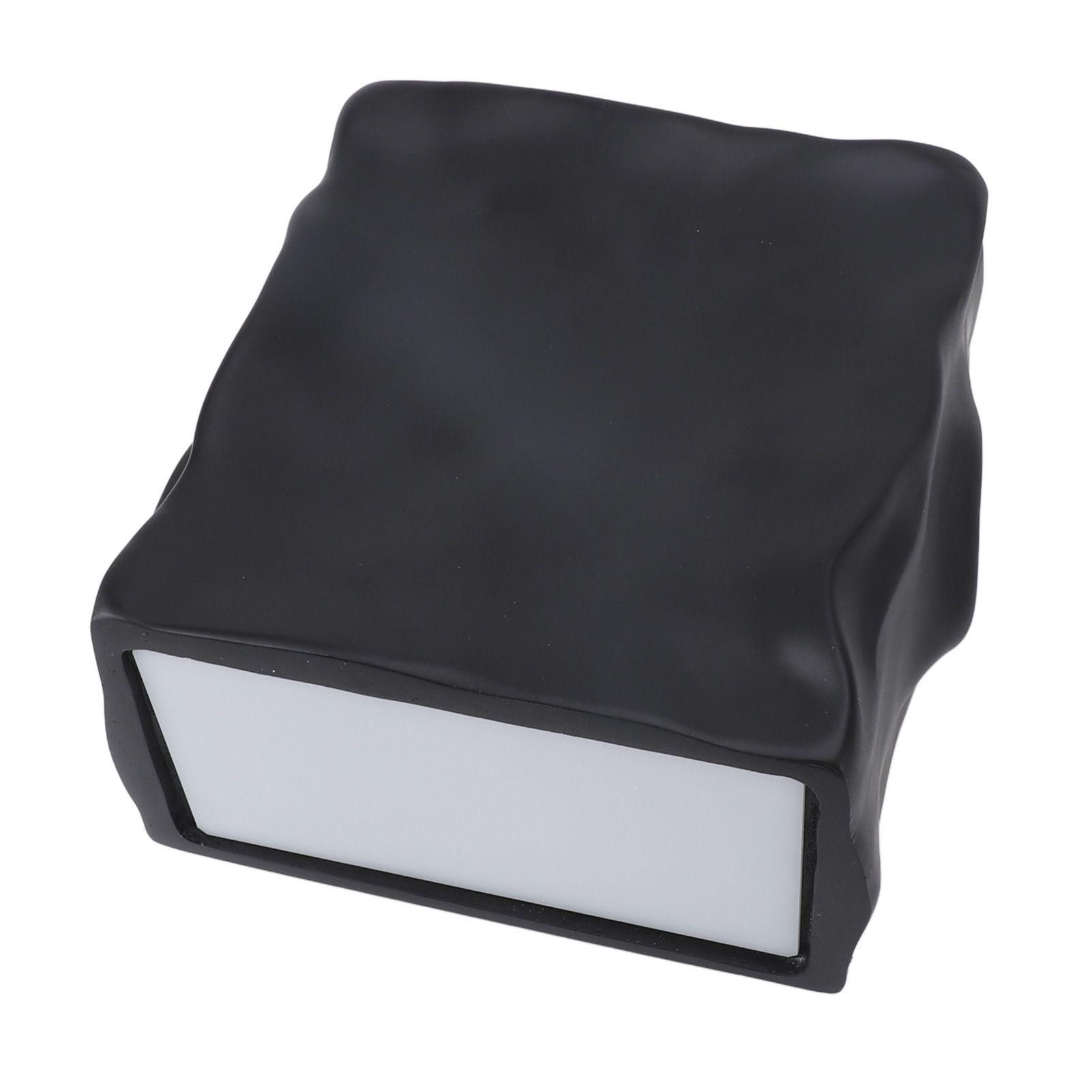 Wall Sconce Modern Mini Resin Plaster Warm Light Hardwired Minimalist Square view 8