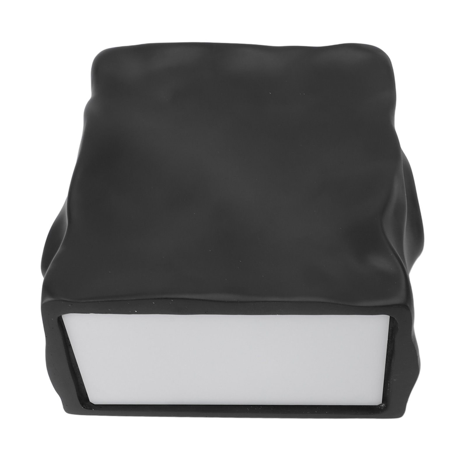 Wall Sconce Modern Mini Resin Plaster Warm Light Hardwired Minimalist Square view 10