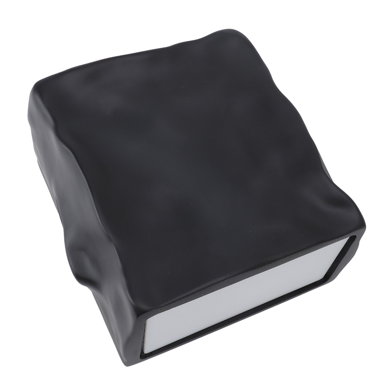 Wall Sconce Modern Mini Resin Plaster Warm Light Hardwired Minimalist Square view 12