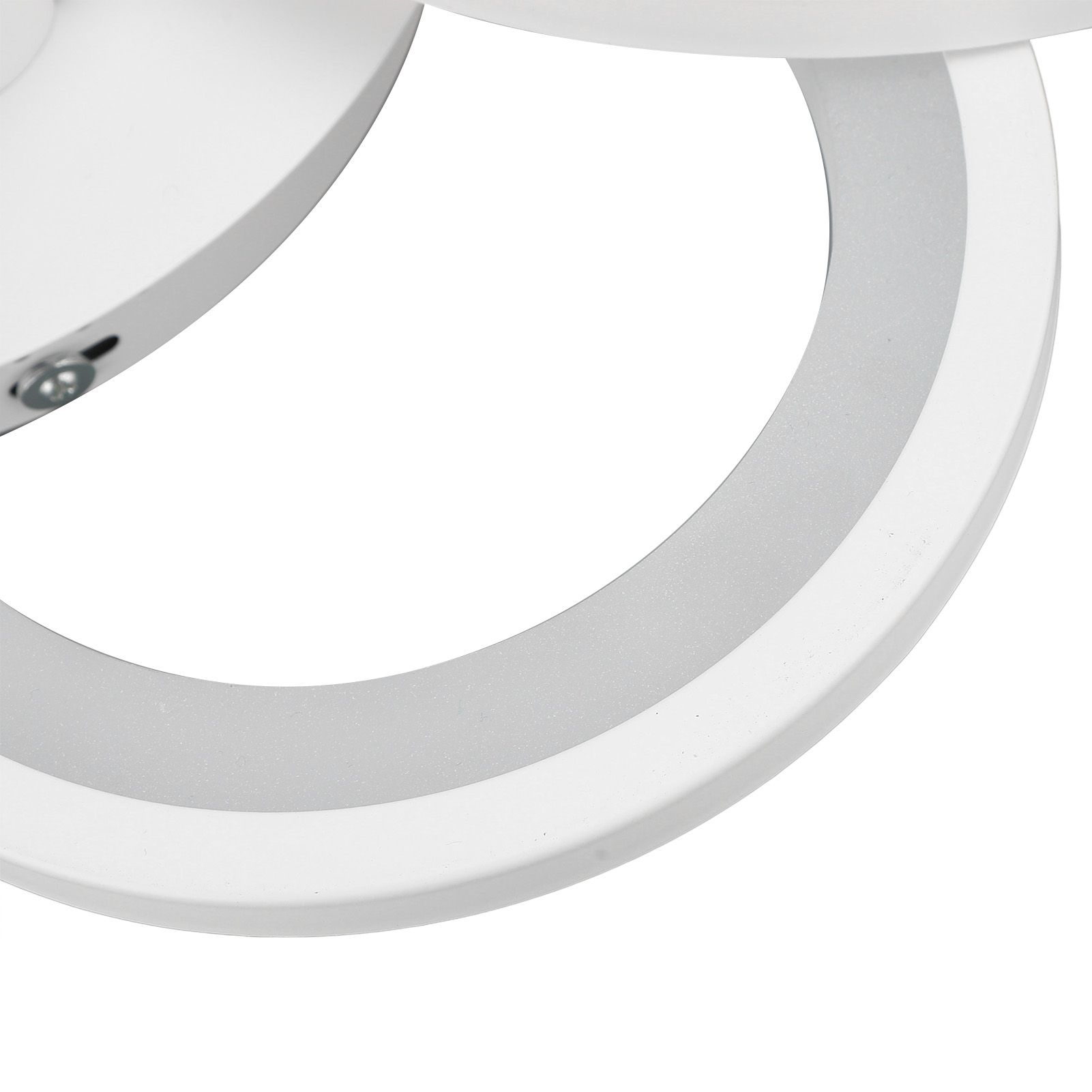 Modern LED Ceiling Light 4 Rings 3 Color Dimmable Acrylic Ceiling Light view 5