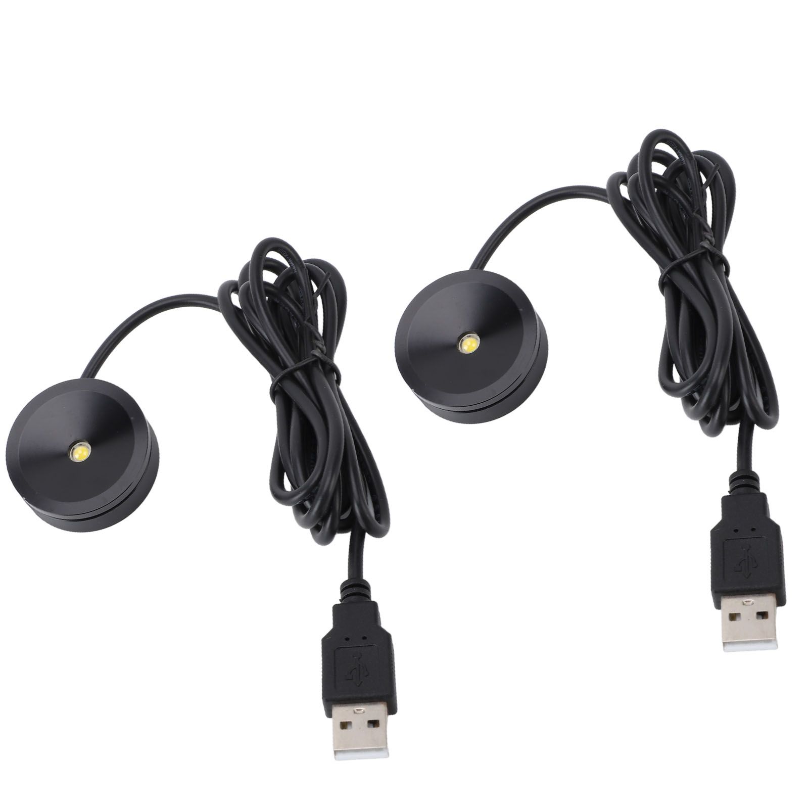 2PCS Mini LED Spotlights Indoor Aluminum USB 5V Round LED Accent Light for view 6
