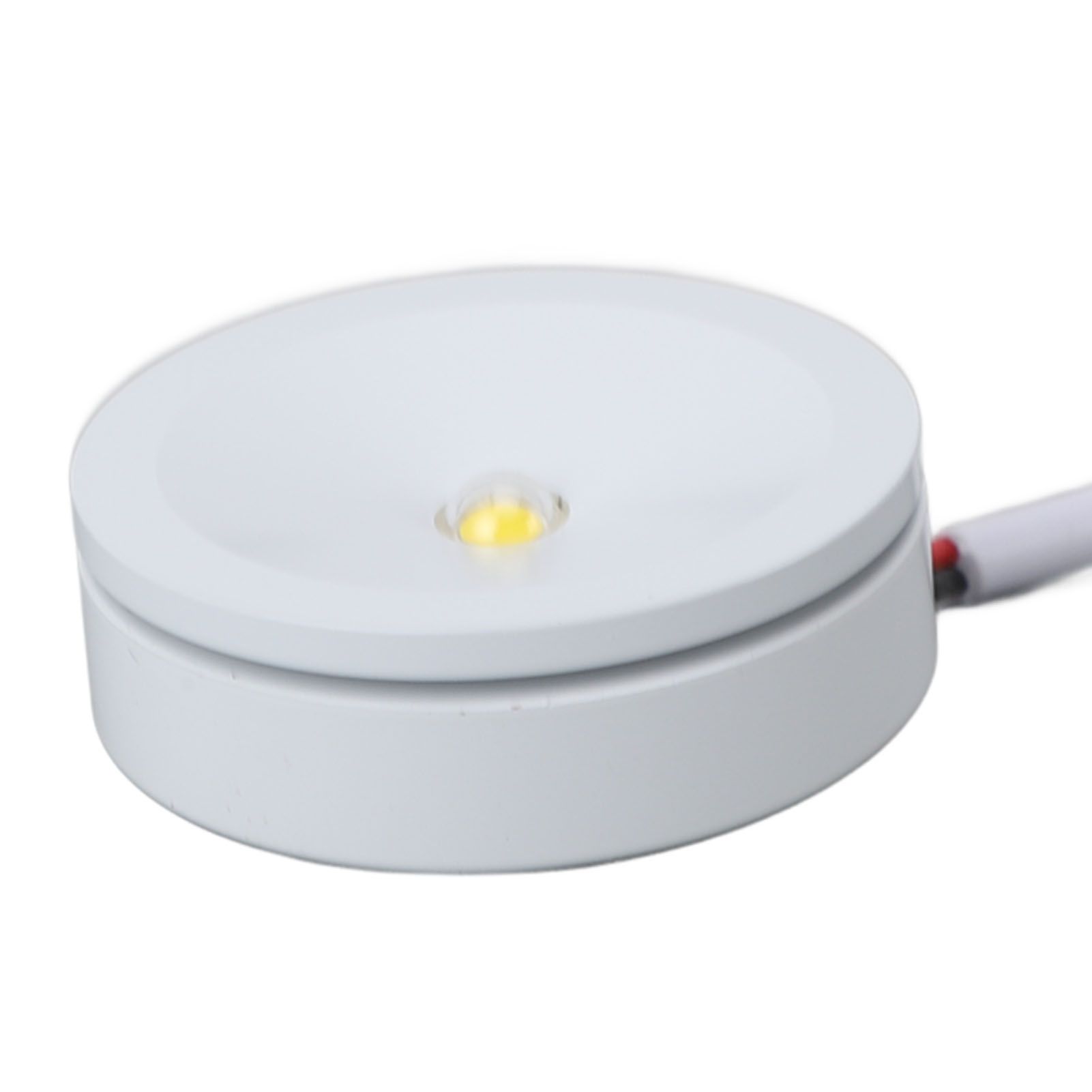 2 Sets Mini Spotlight 5V 1W USB LED Round Eye Caring with 4.3ft Wire Jewelry view 2