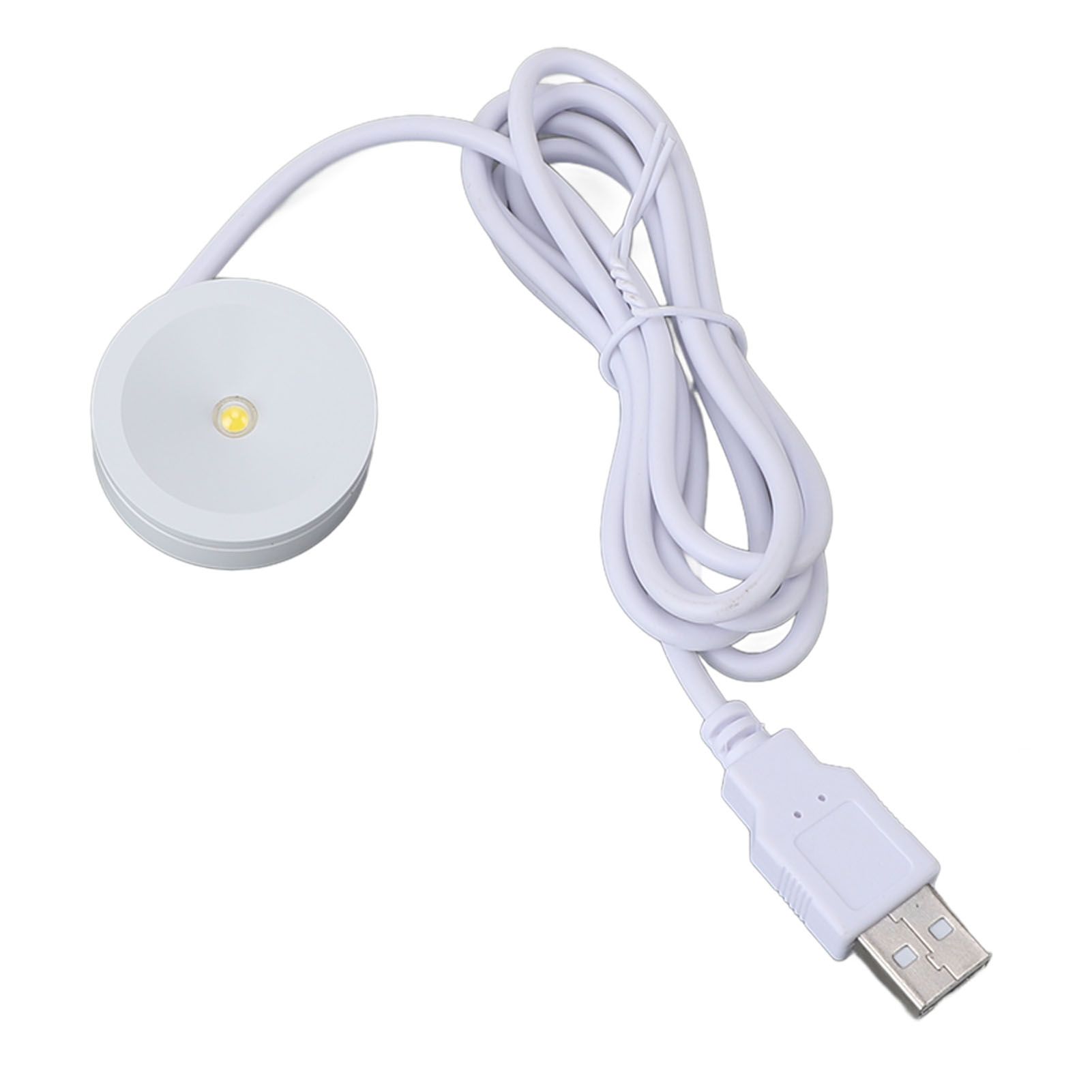 2 Sets Mini Spotlight 5V 1W USB LED Round Eye Caring with 4.3ft Wire Jewelry view 4
