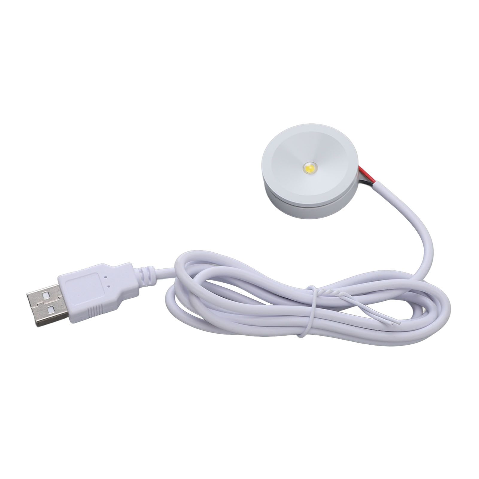 2 Sets Mini Spotlight 5V 1W USB LED Round Eye Caring with 4.3ft Wire Jewelry view 6
