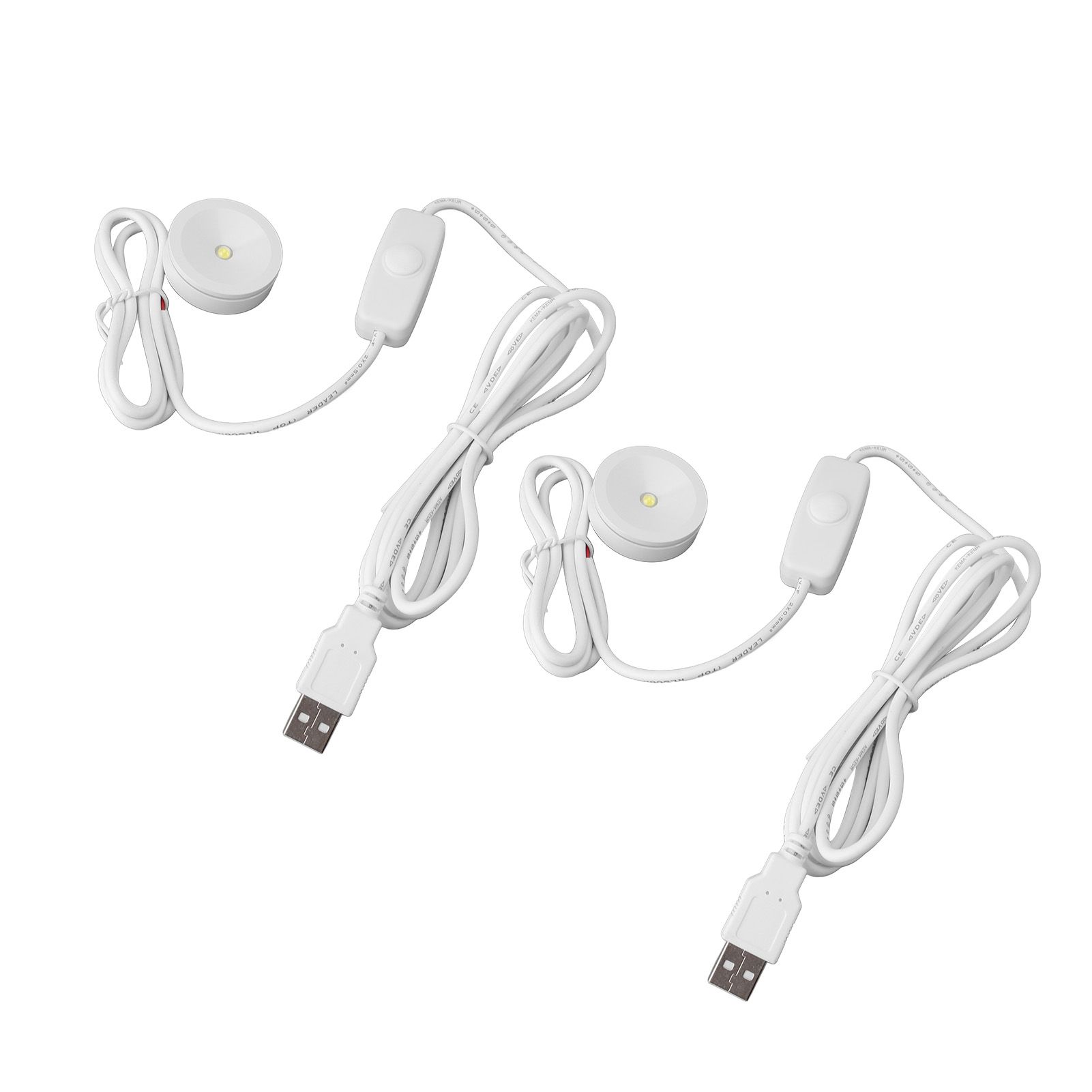 2PCS LED Spot Lights Professional 5V USB Dimmable Round Small Spot Lights for view 4