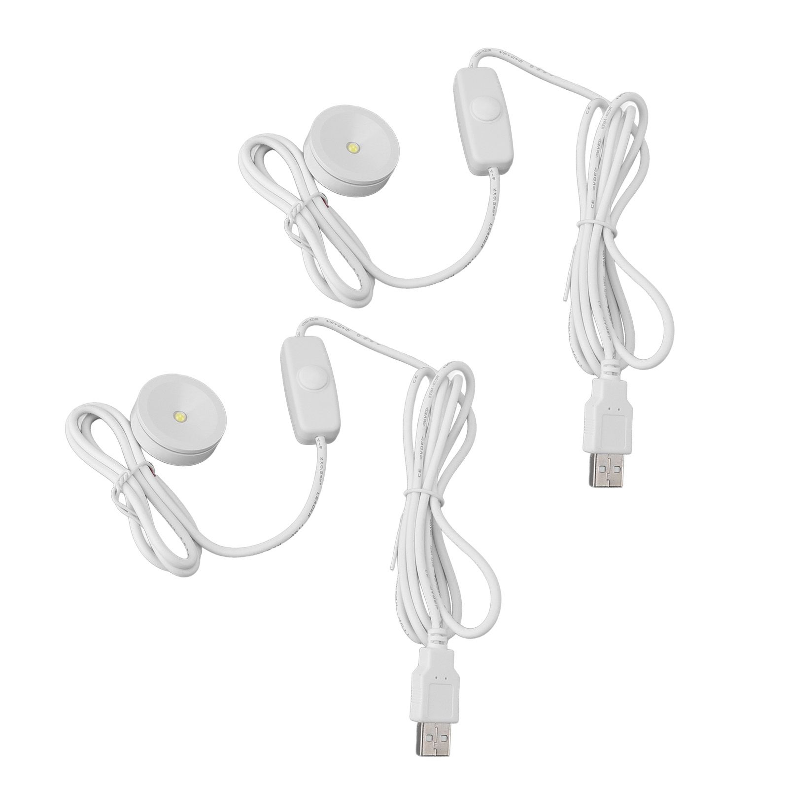 2PCS LED Spot Lights Professional 5V USB Dimmable Round Small Spot Lights for view 11