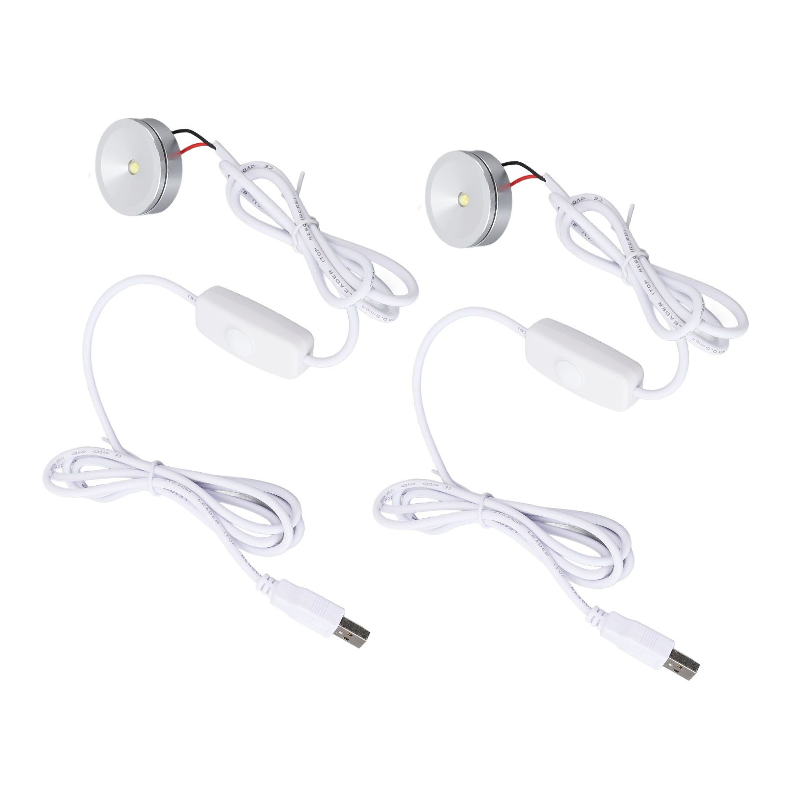 2Pcs Dimmable Mini Spotlight USB 5V Stepless Brightness Dimming LED Mini Spot view 6