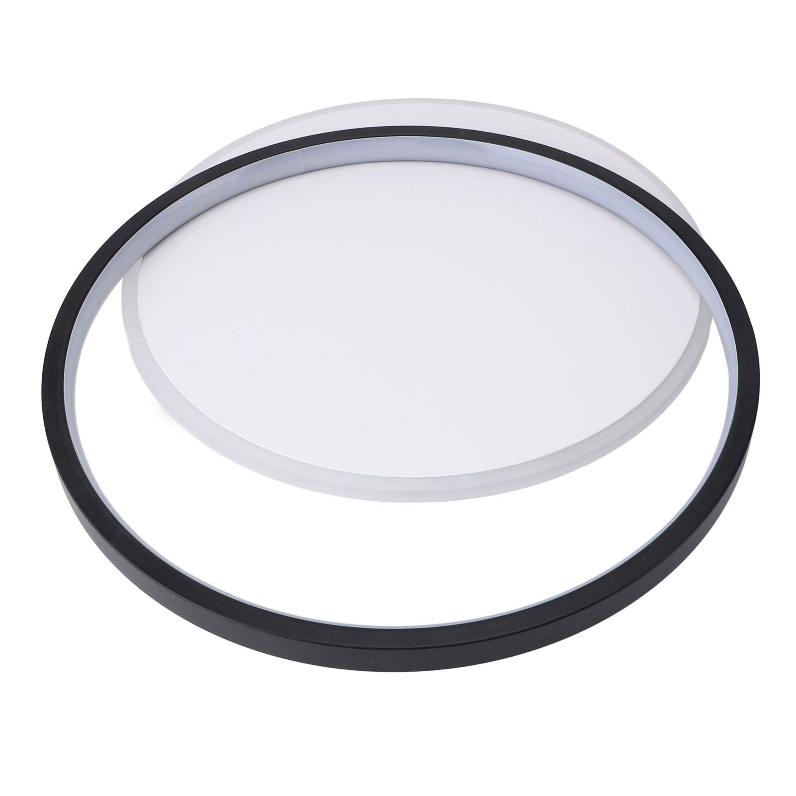 Modern LED Ceiling Light Dimmable Round Flush Mount Lighting Fixture Ceiling view 11