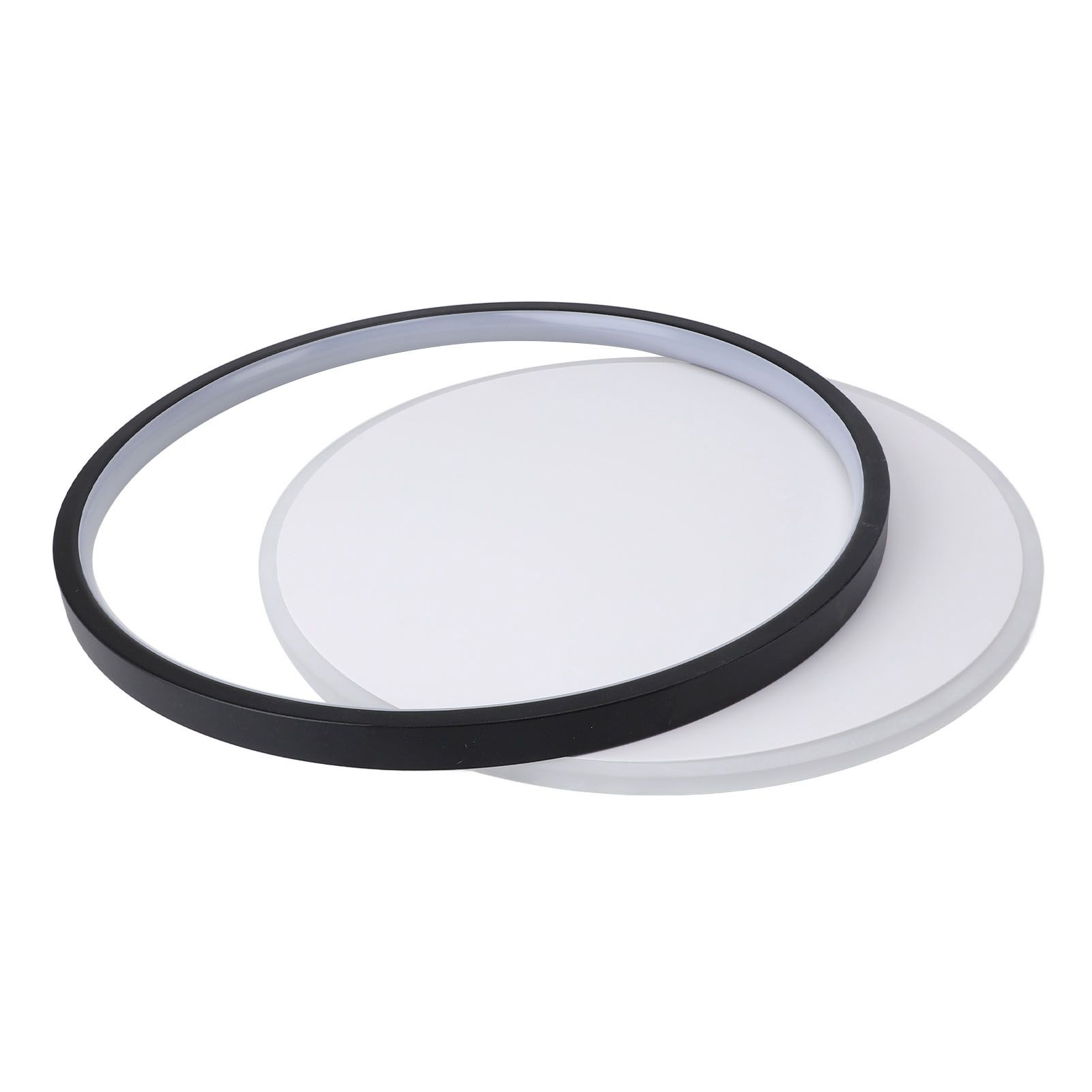 Modern LED Ceiling Light Dimmable Round Flush Mount Lighting Fixture Ceiling view 6