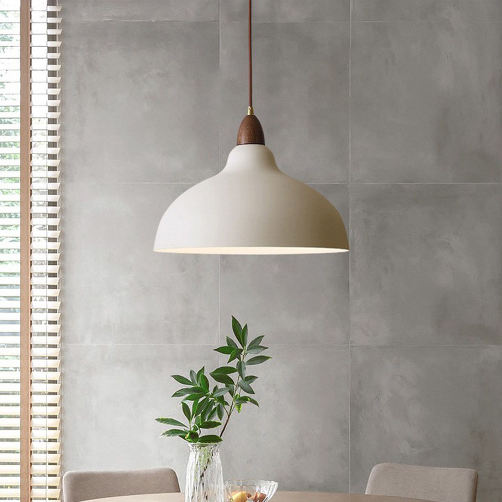 Modern Pendant Light Fixture Iron Japanese Style Hanging Ceiling Lamp for view 9