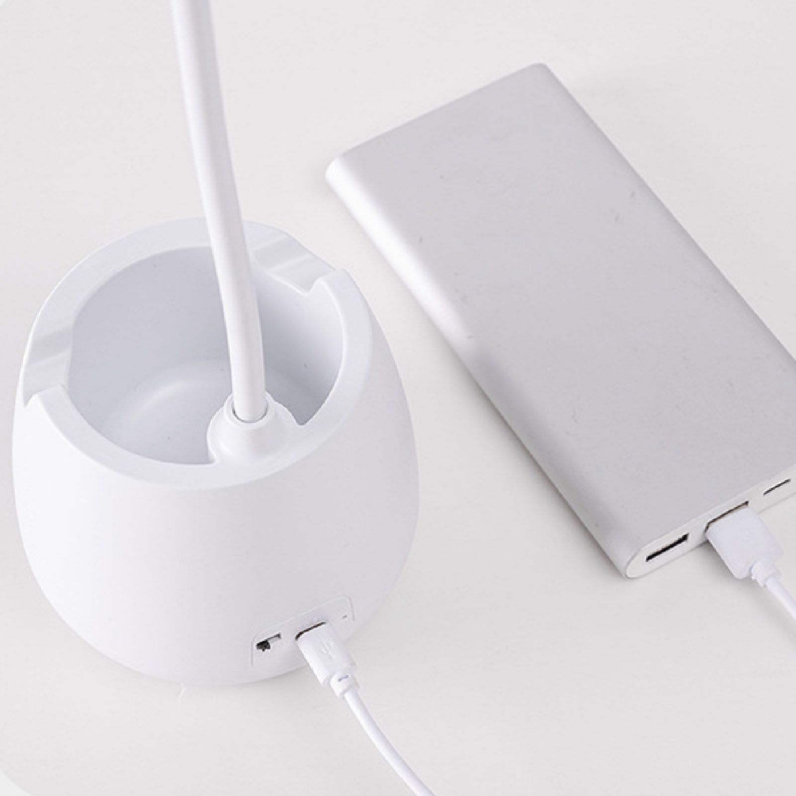 LED Desk Lamp High Brightness Eye Protective USB Rechargeable Bedside Lamp view 9