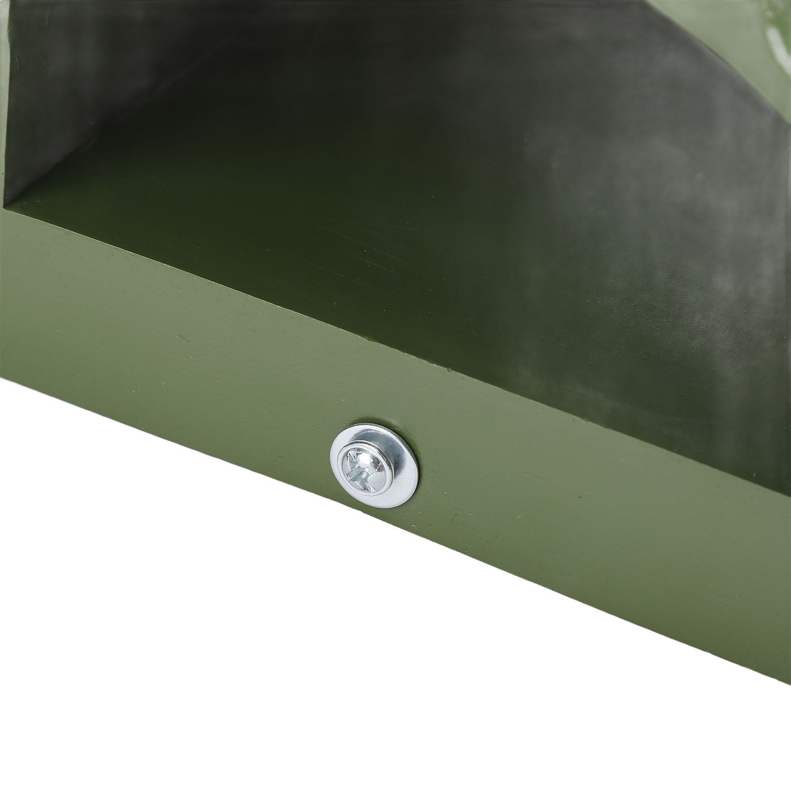 Modern Wall Sconce Light Fixture Minimalist Half Cylinder Desgin Green Wall view 2