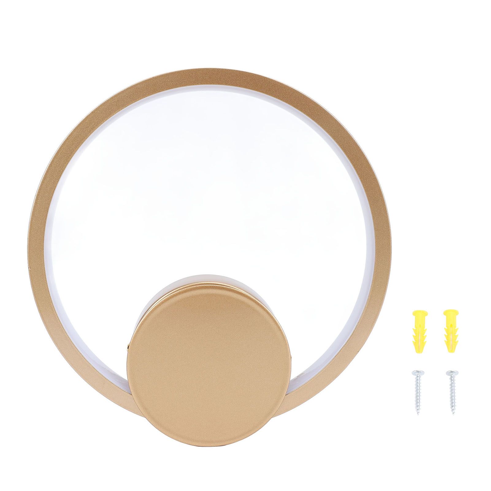 Modern LED Wall Light Round Wall Mount Lamp Soft Light Fashionable Wall view 3