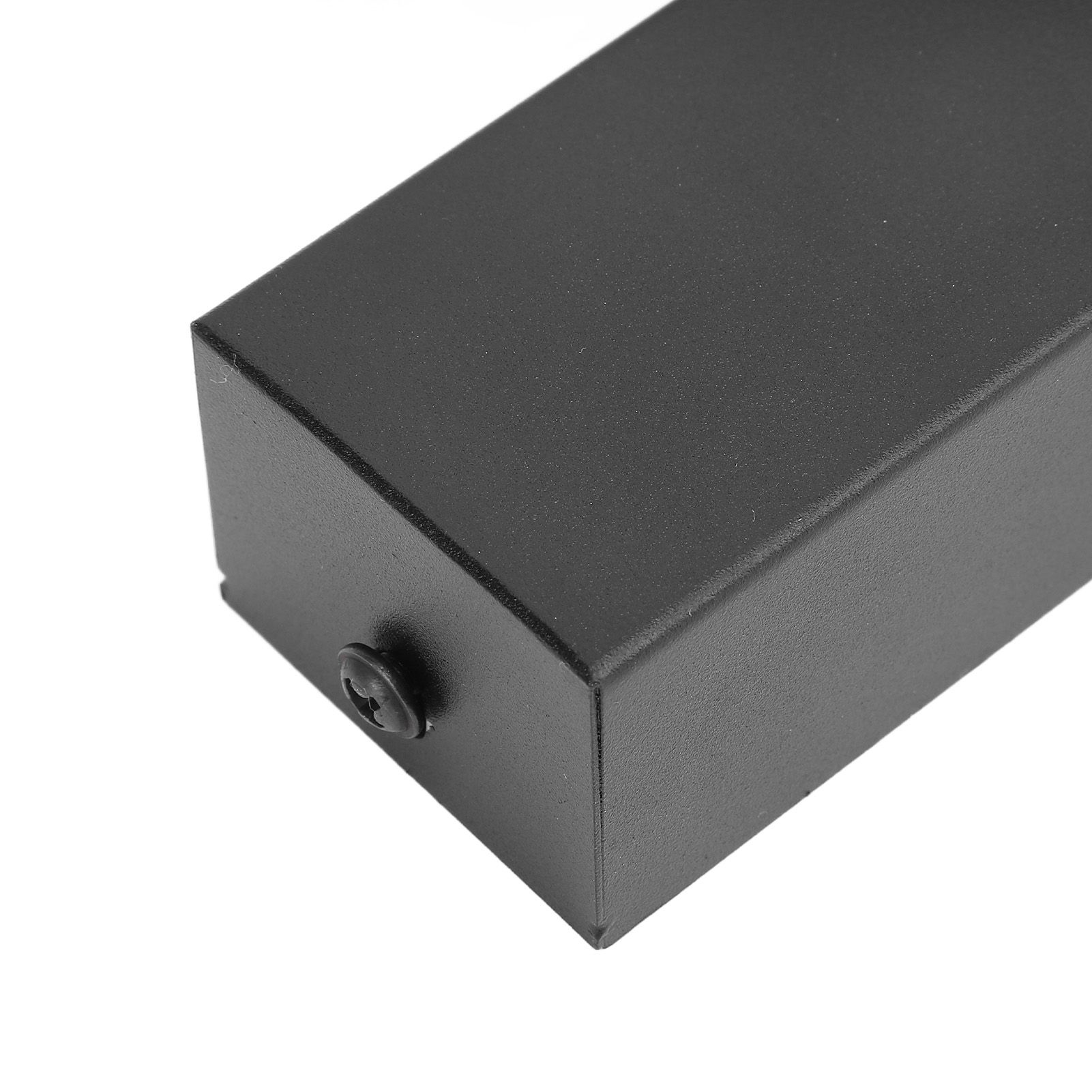 Modern LED Wall Lights 3 Color Temperature Minimalist Black Wall Light view 2