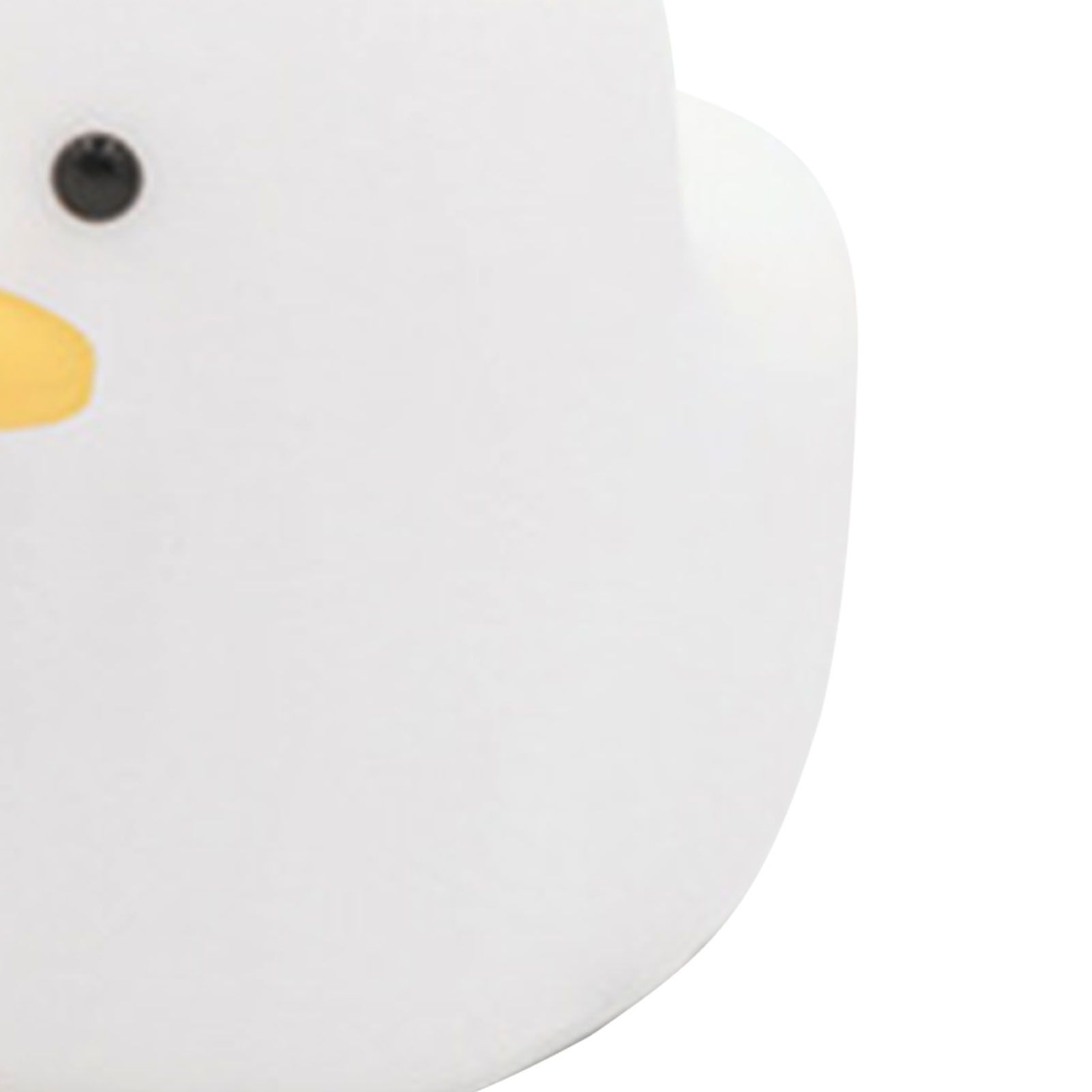 Cute Duck Night Light Rerchargeable Timer Dimming Silicone Bedside Cartoon view 2