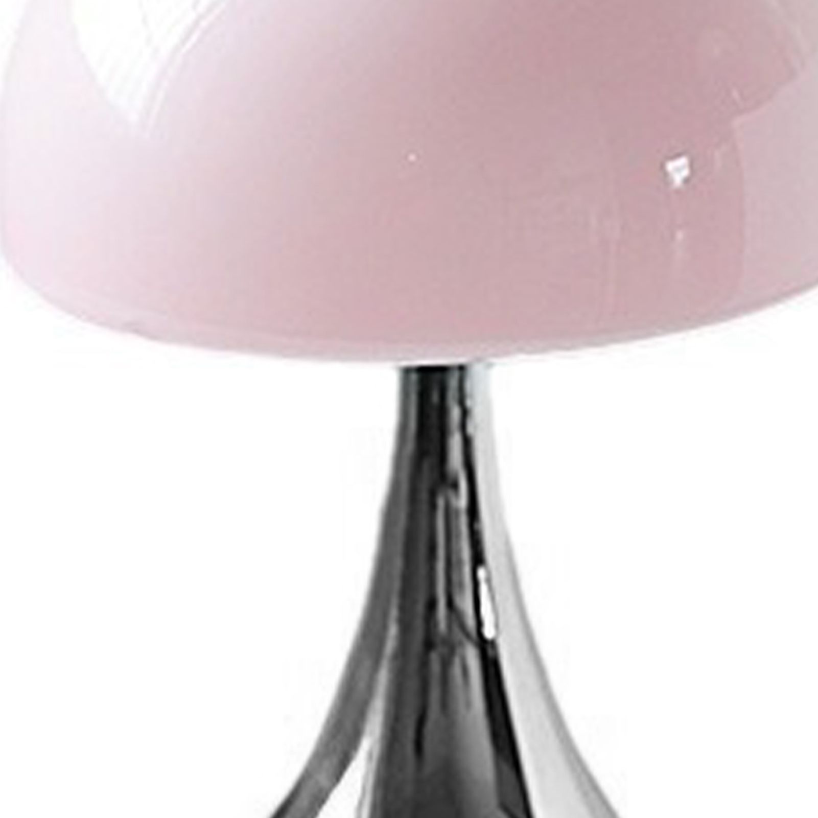 Mushroom Shape Table Lamp Glass Iron Warm Light USB Modern Bedside Nightstand view 5
